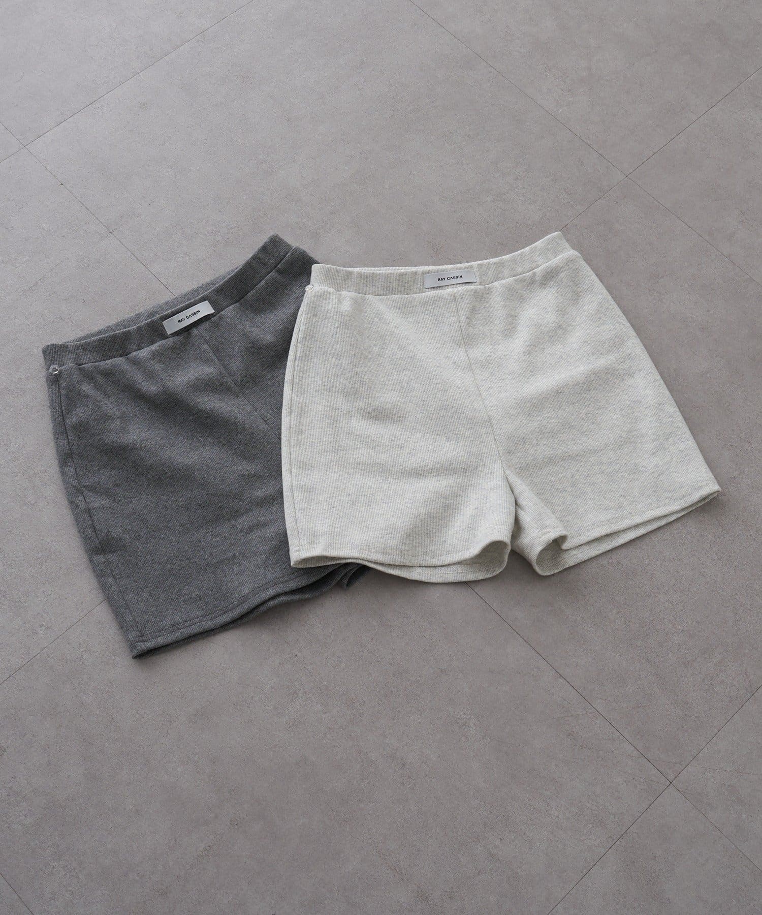 OUTLET(アウトレット) 【RAY CASSIN】ボンディングボリュームミニスカート