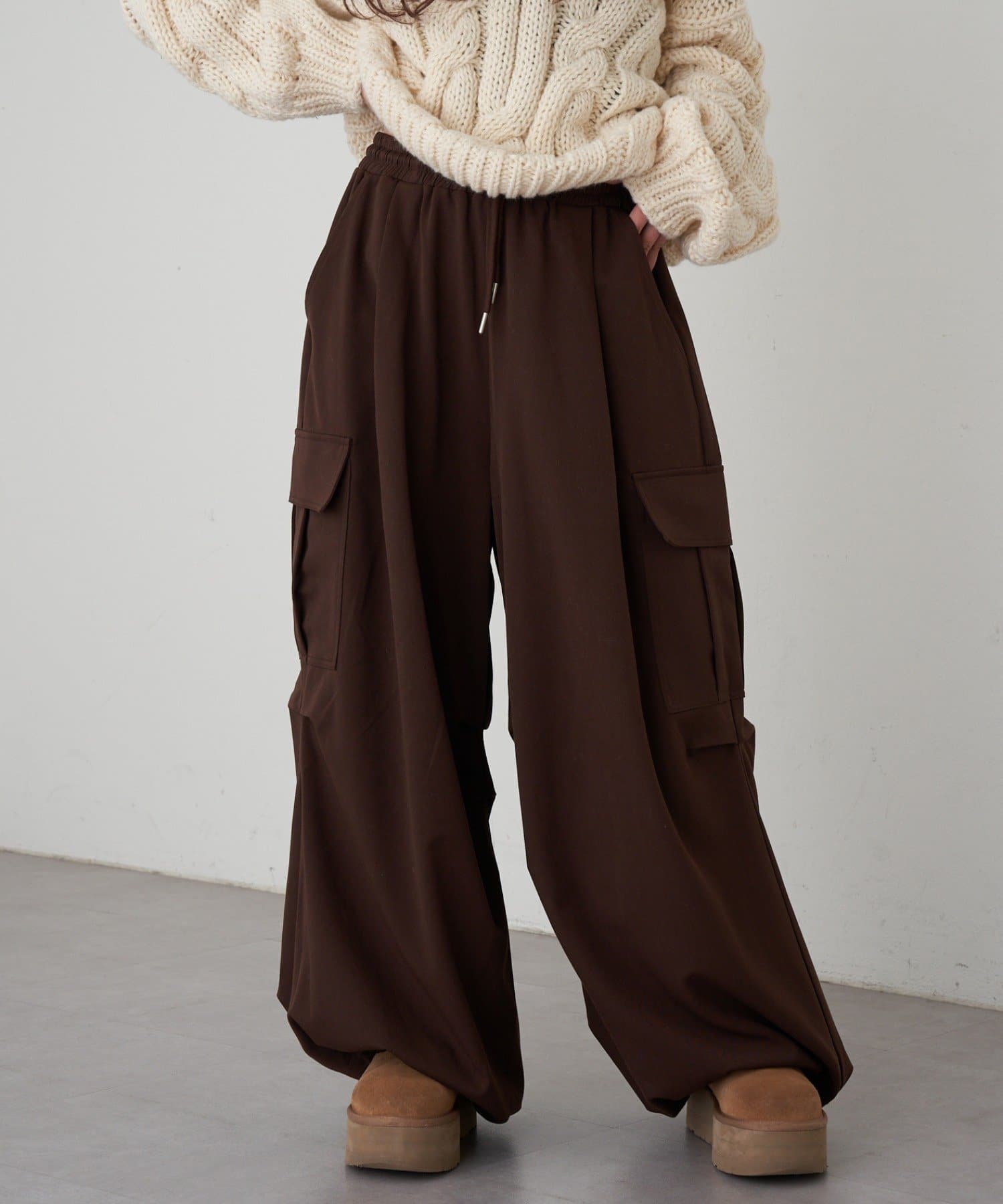 OUTLET(アウトレット) 【RAY CASSIN】バレルカーゴパンツ