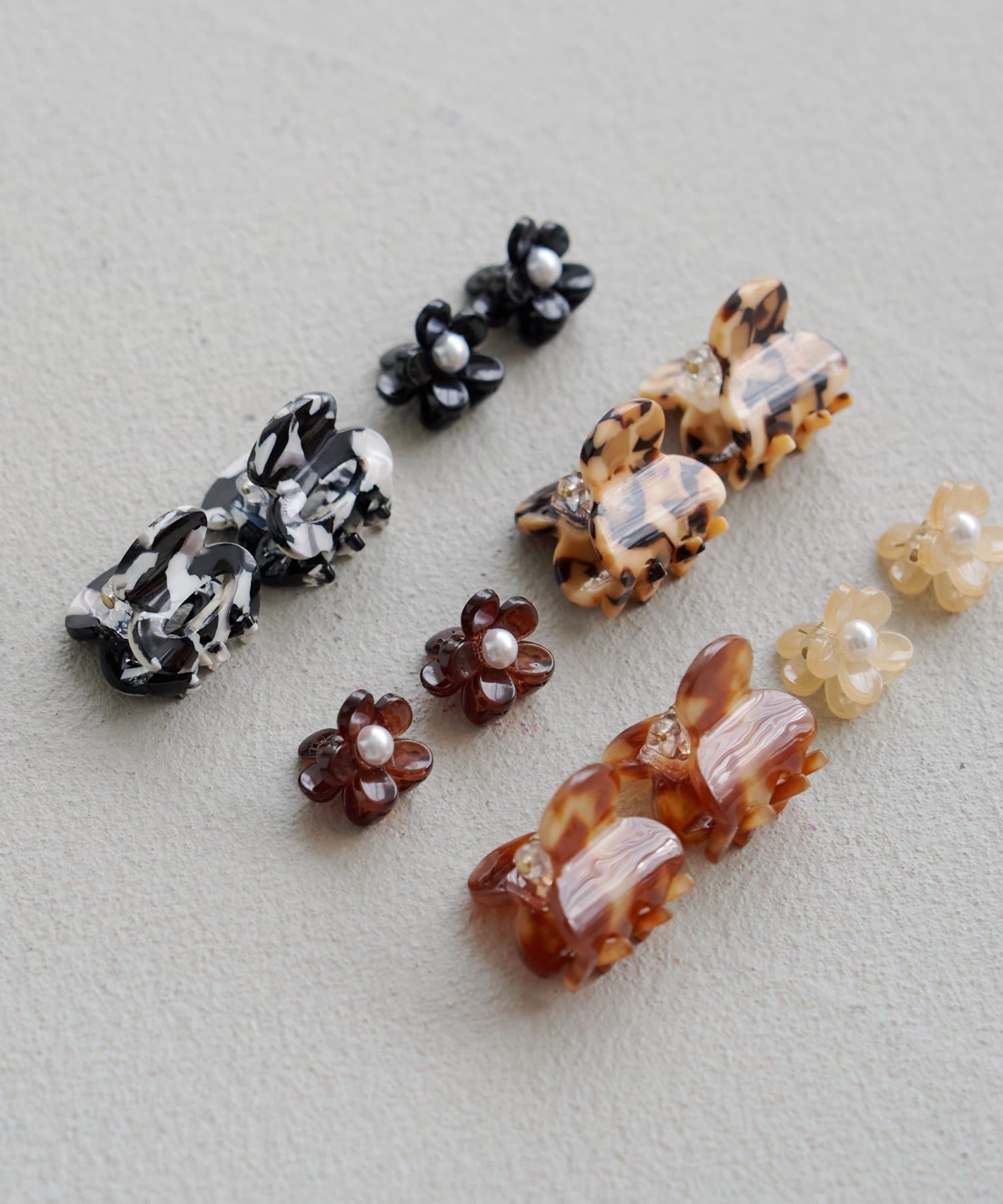 OUTLET(アウトレット) 【Kastane】ミニヘアクリップSET