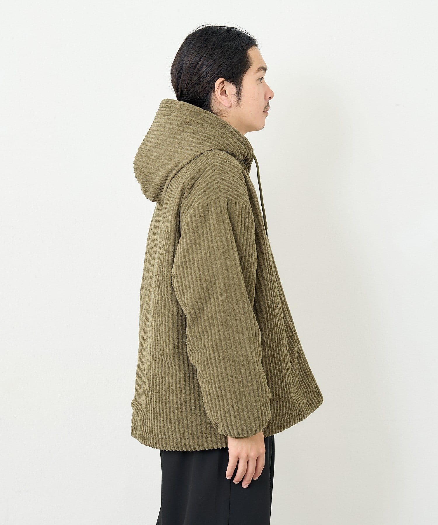 OUTLET(アウトレット) 【Kastane】BM コーデュロイ中綿パーカー