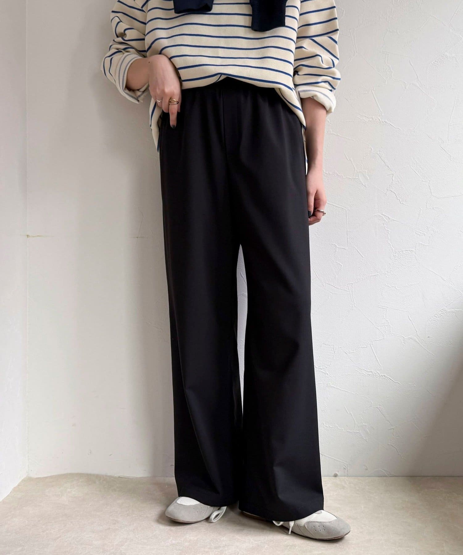 FREDY & GLOSTER(フレディ アンド グロスター) TRイージーセミワイドパンツ