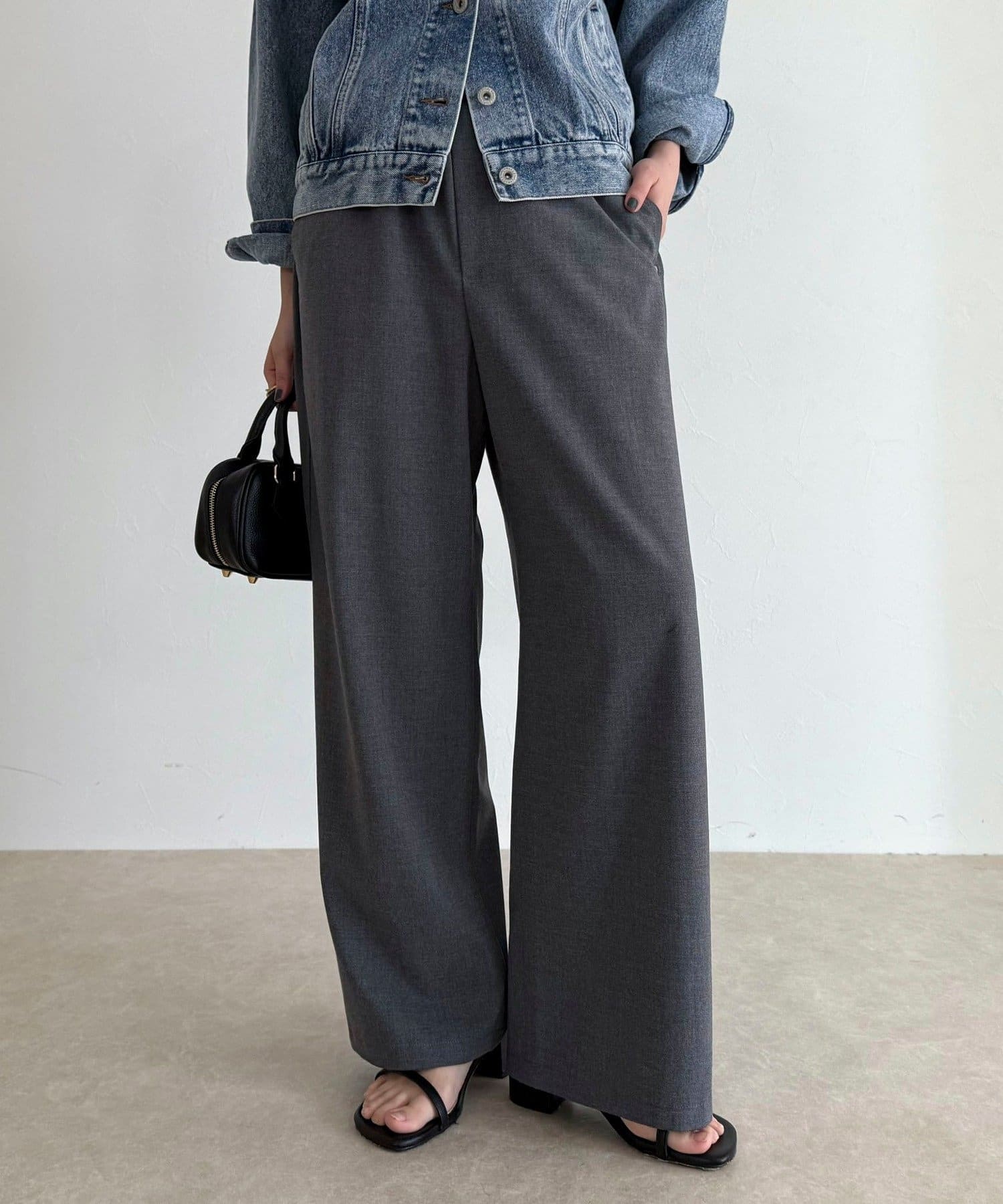 FREDY & GLOSTER(フレディ アンド グロスター) TRイージーセミワイドパンツ