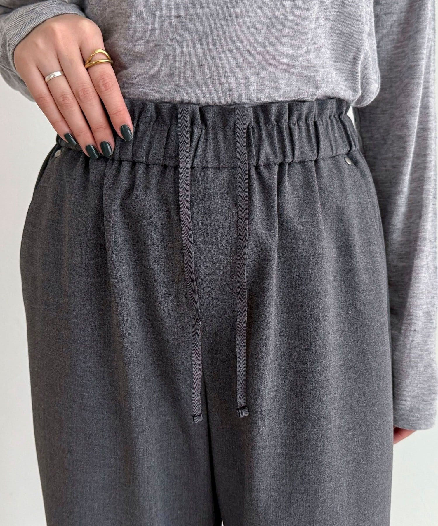 FREDY & GLOSTER(フレディ アンド グロスター) TRイージーセミワイドパンツ