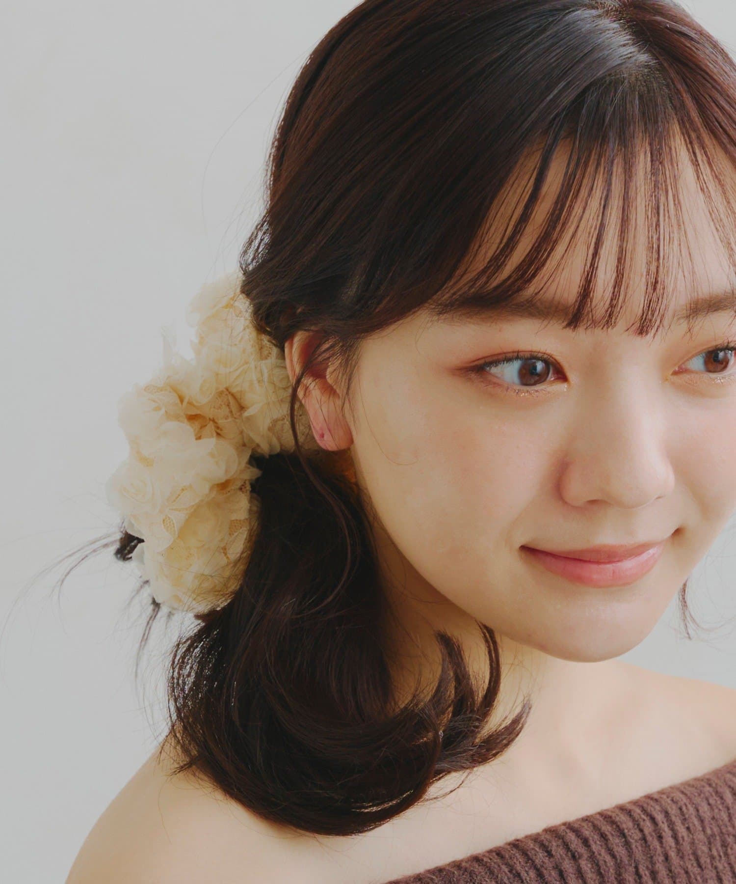 Lattice(ラティス) フラワーシュシュ