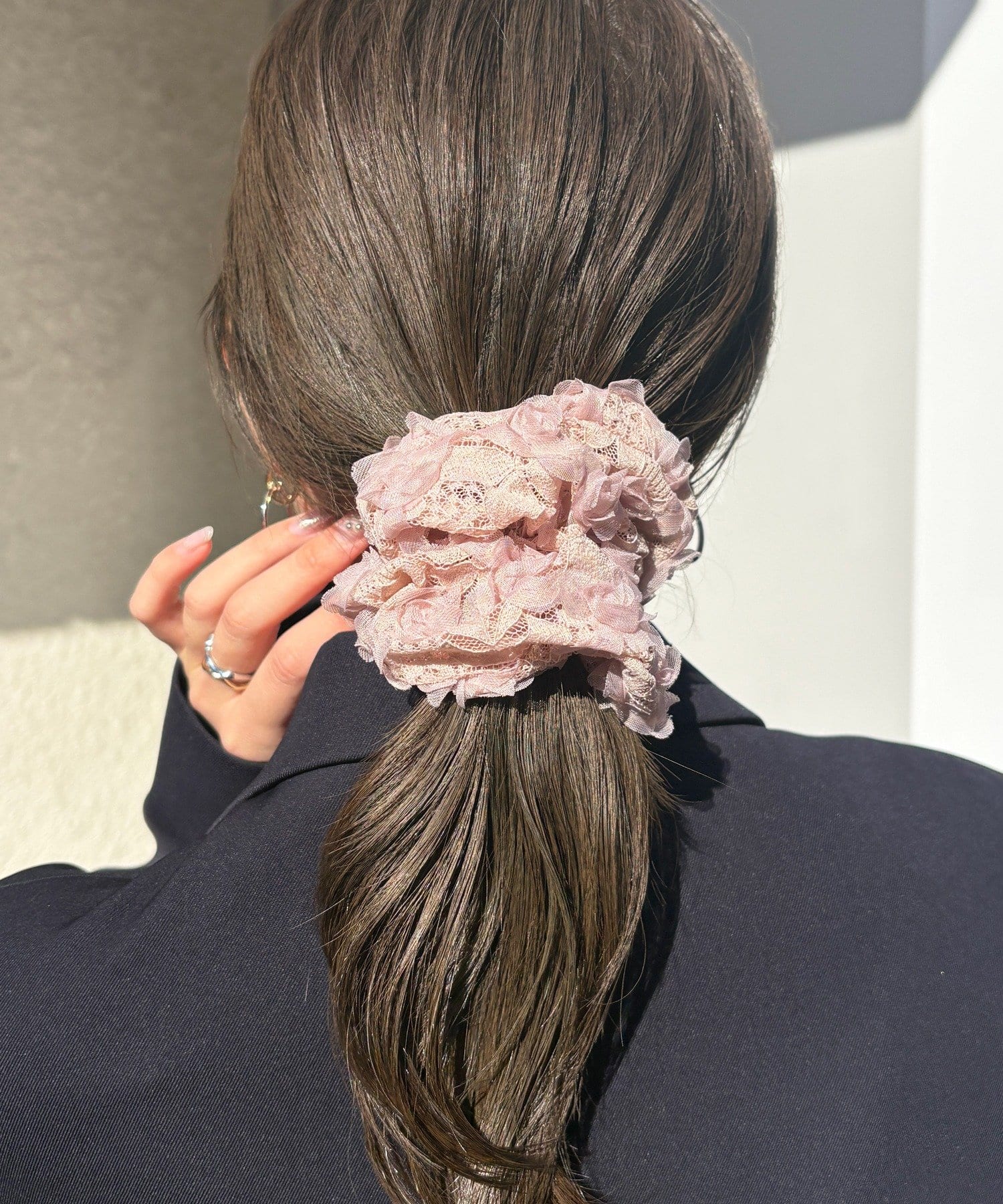 Lattice(ラティス) フラワーシュシュ