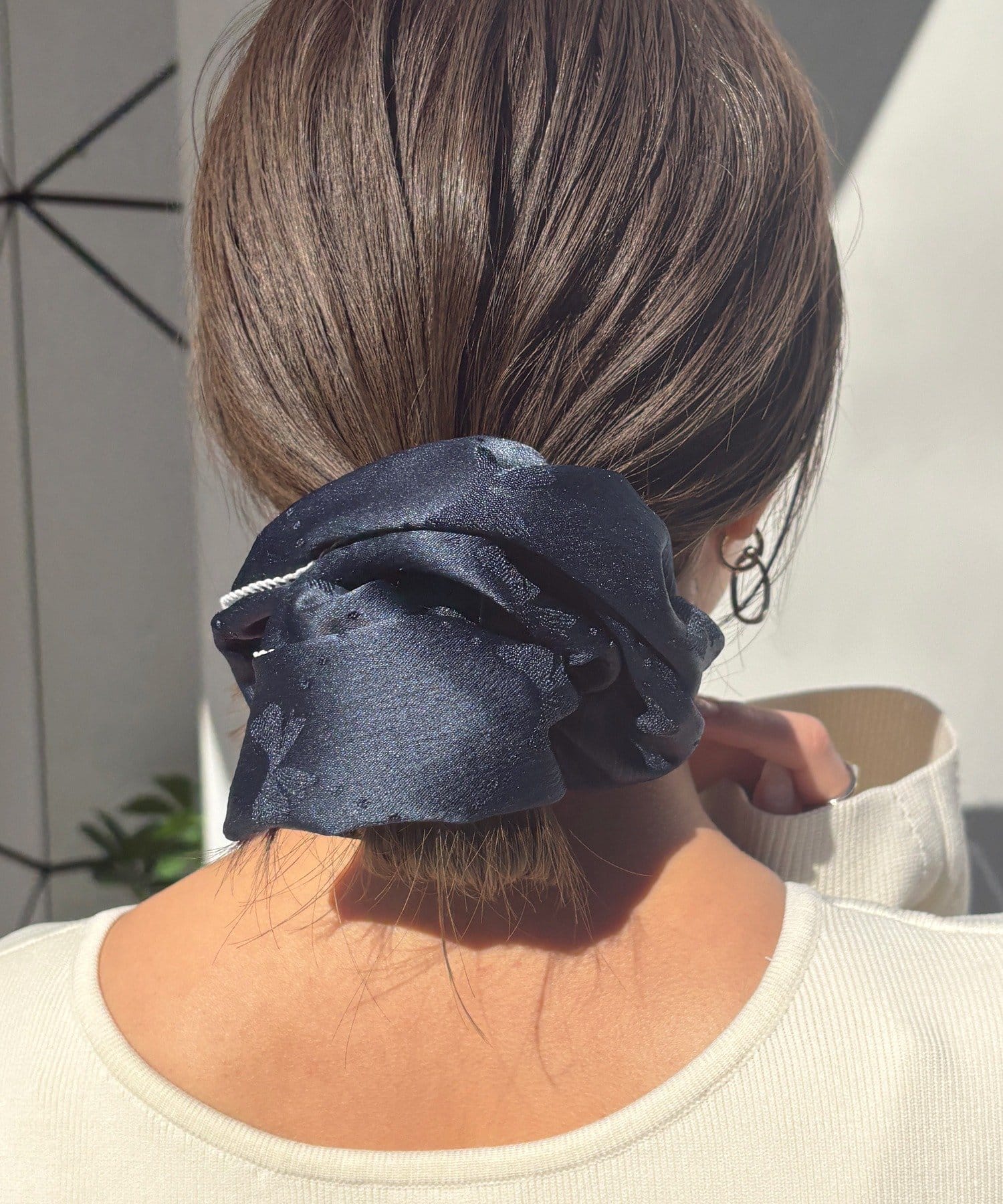 Lattice(ラティス) カラーリボンシュシュ