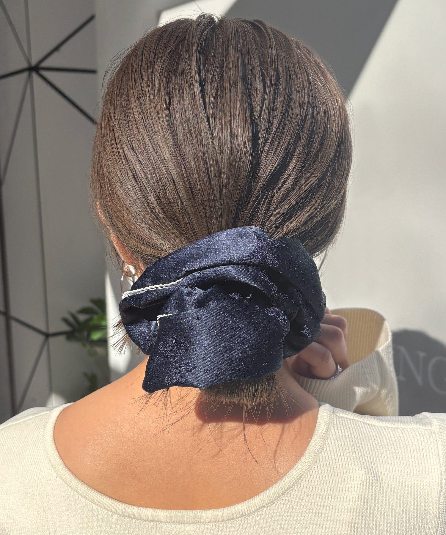 Lattice(ラティス) カラーリボンシュシュ