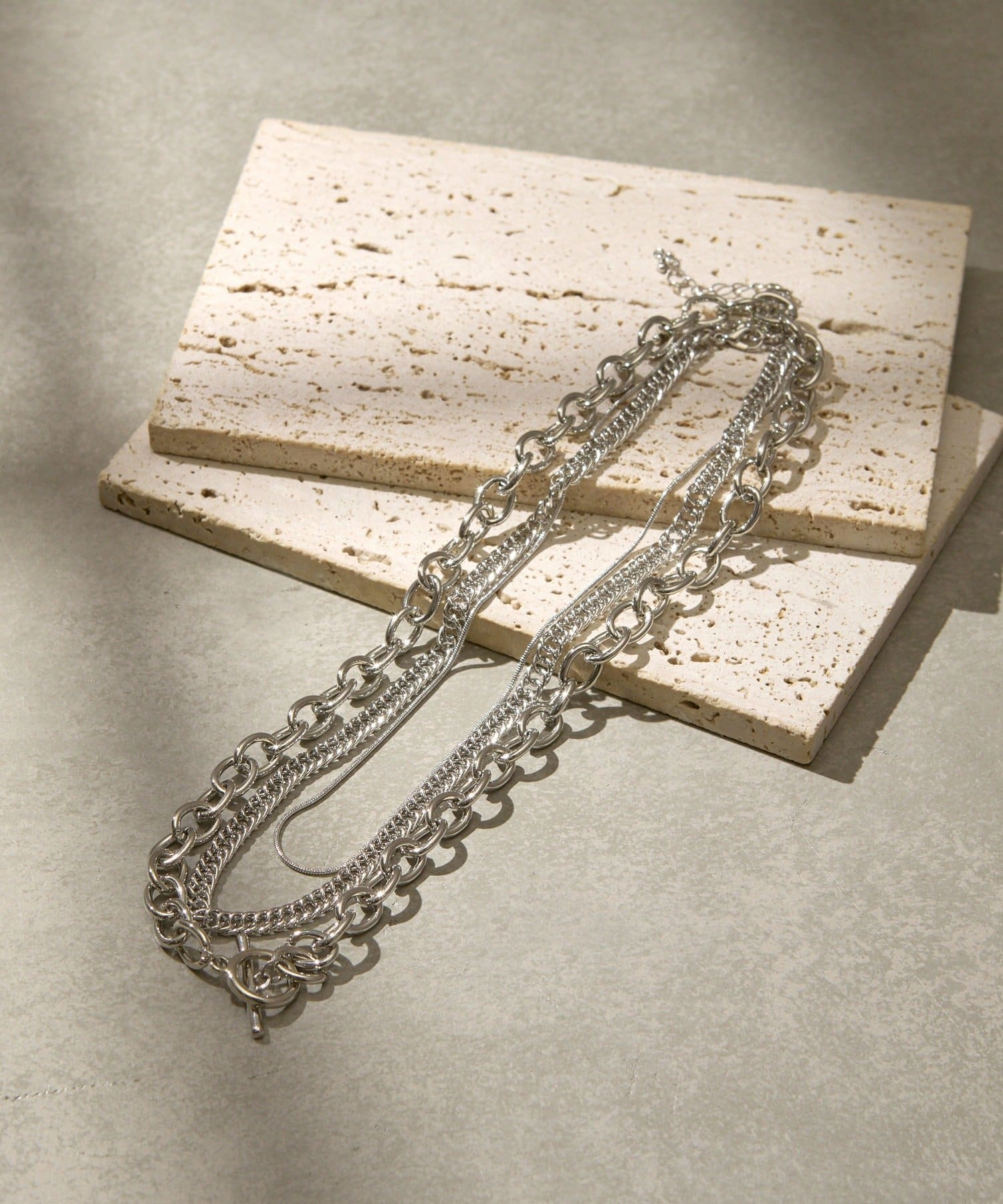 Lattice(ラティス) チェーンネックレスセット(3P)