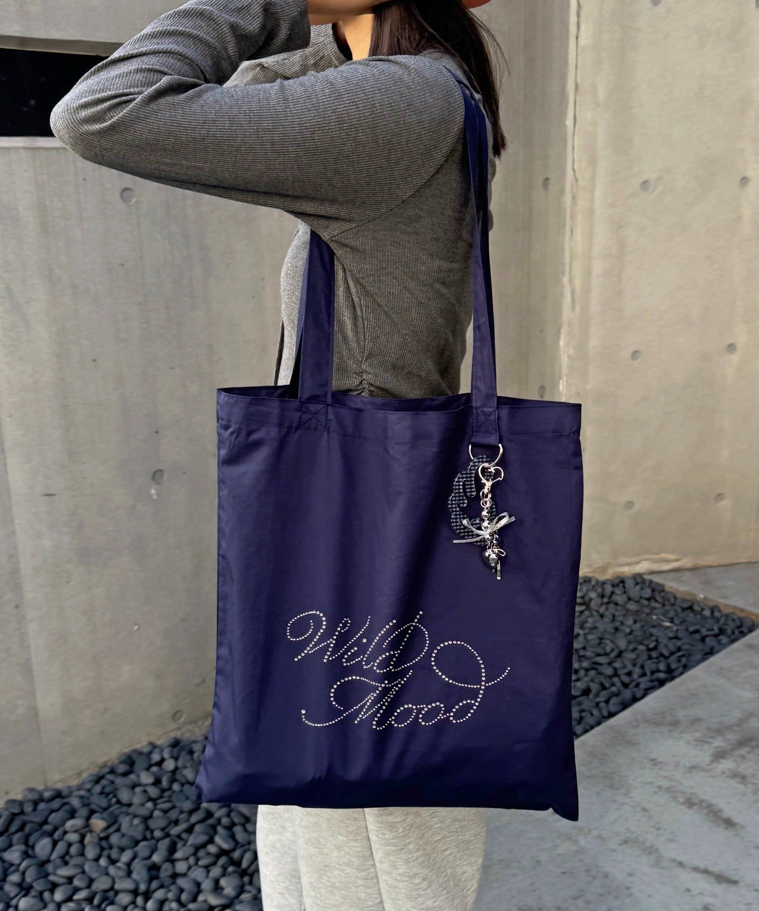 Lattice(ラティス) キラキラストーントートバッグ