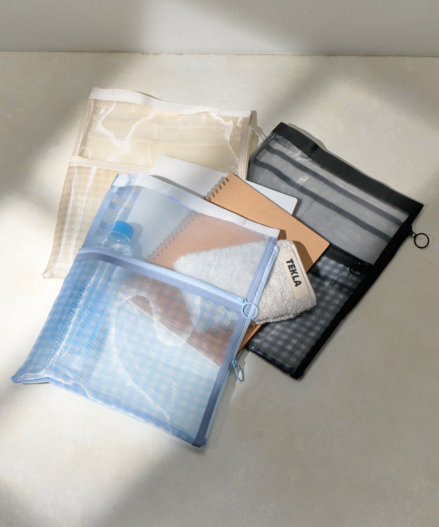 Lattice(ラティス) 【1/19 11:00~予約発売開始】チェックメッシュバッグインバッグ