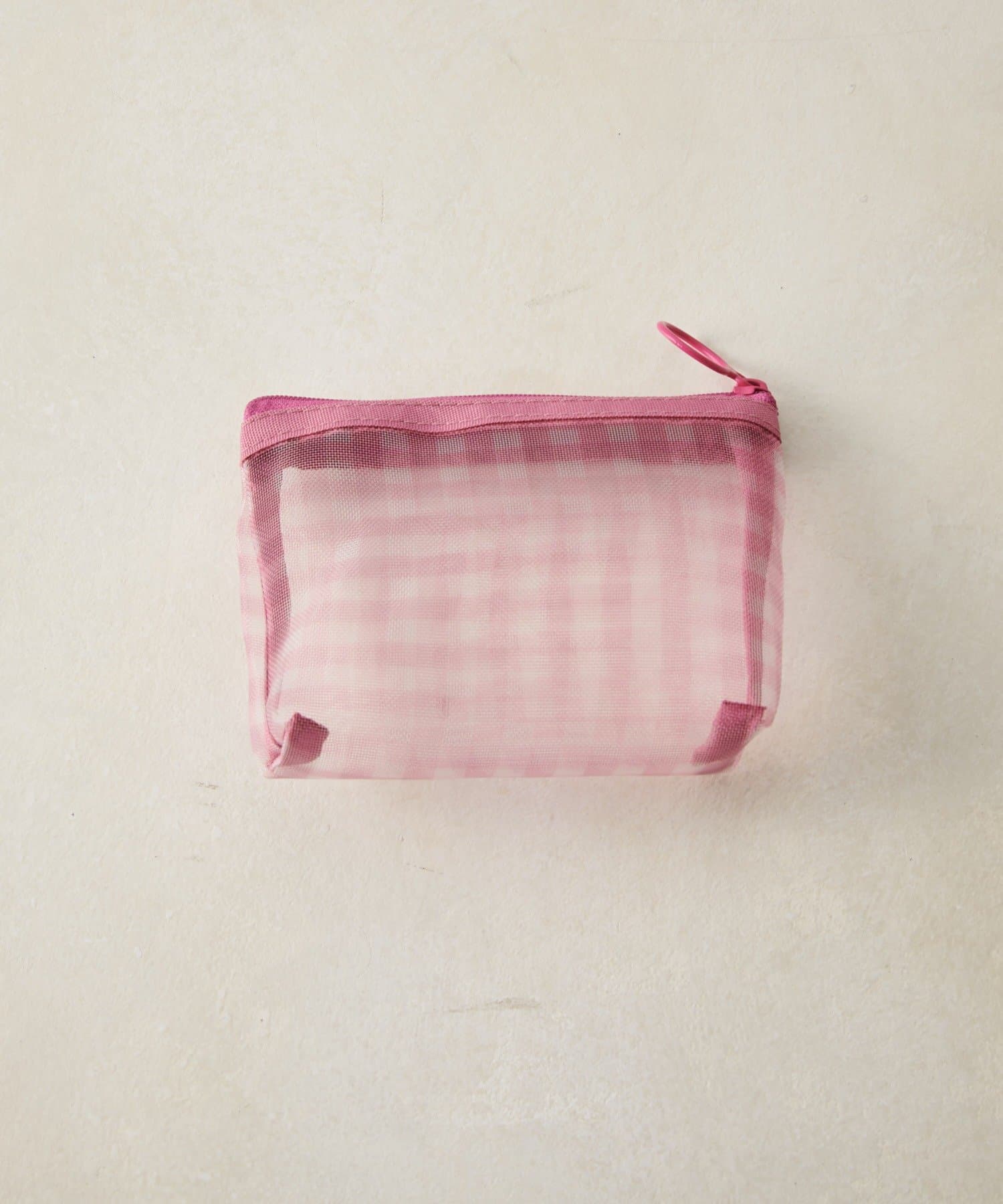 Lattice(ラティス) 【1/19 11:00~予約発売開始】チェックメッシュポーチ