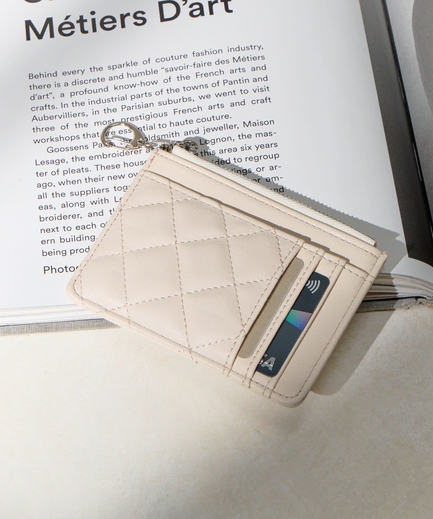 Lattice(ラティス) 【1/30 11:00~販売開始】キルティングカードケース