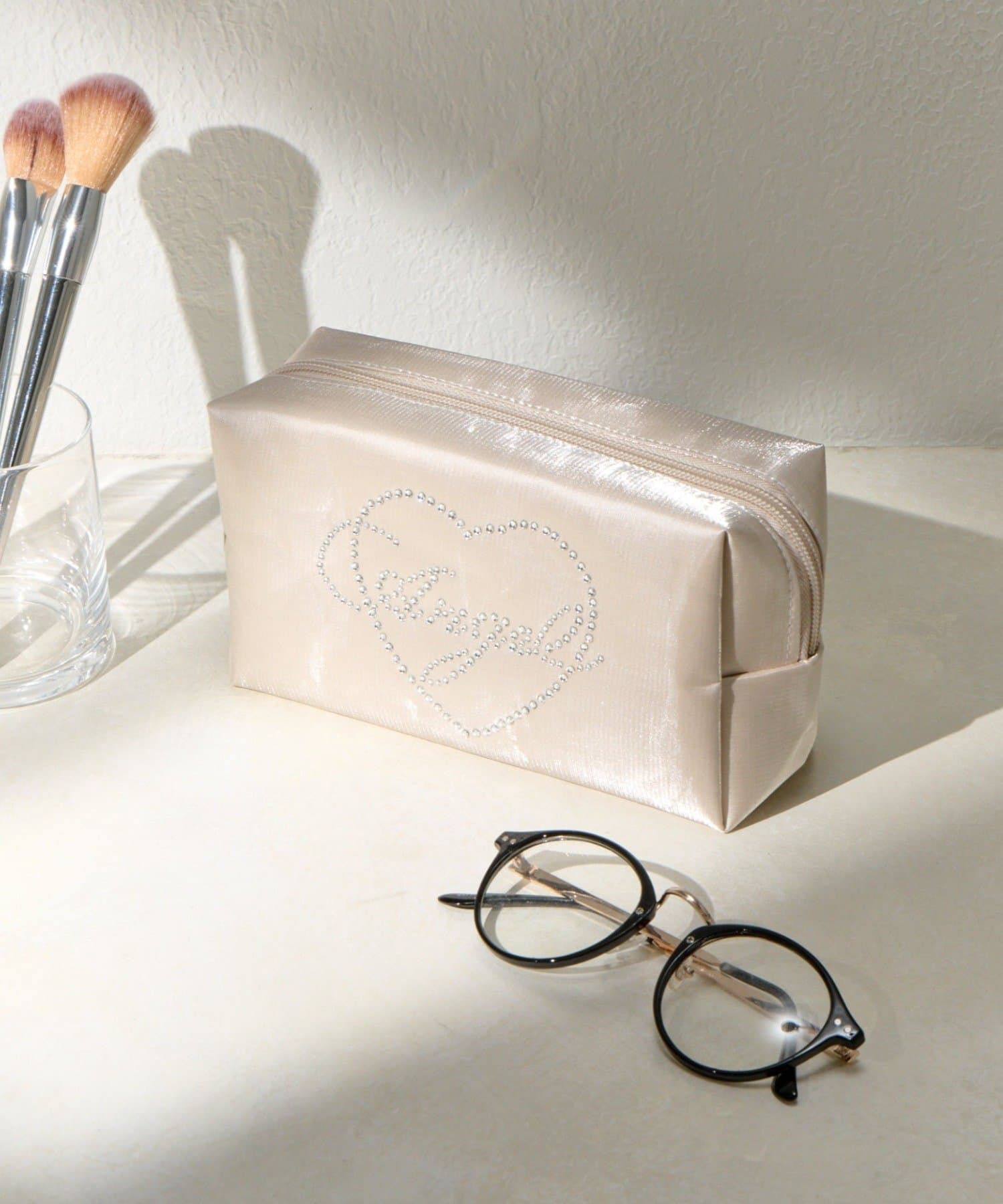 Lattice(ラティス) キラキラストーンポーチ