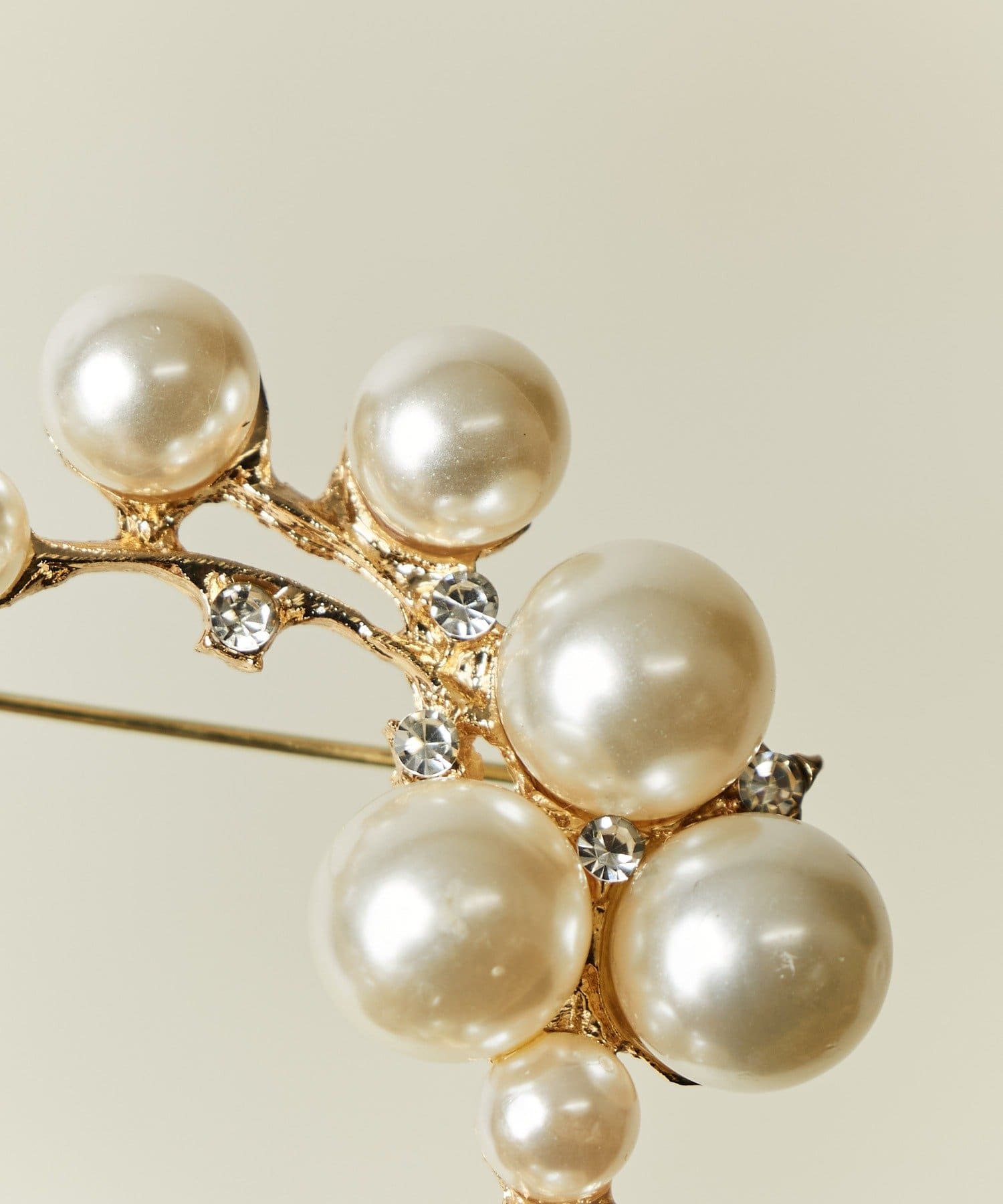 Lattice(ラティス) 【オケージョン】ニュアンスパールブローチ