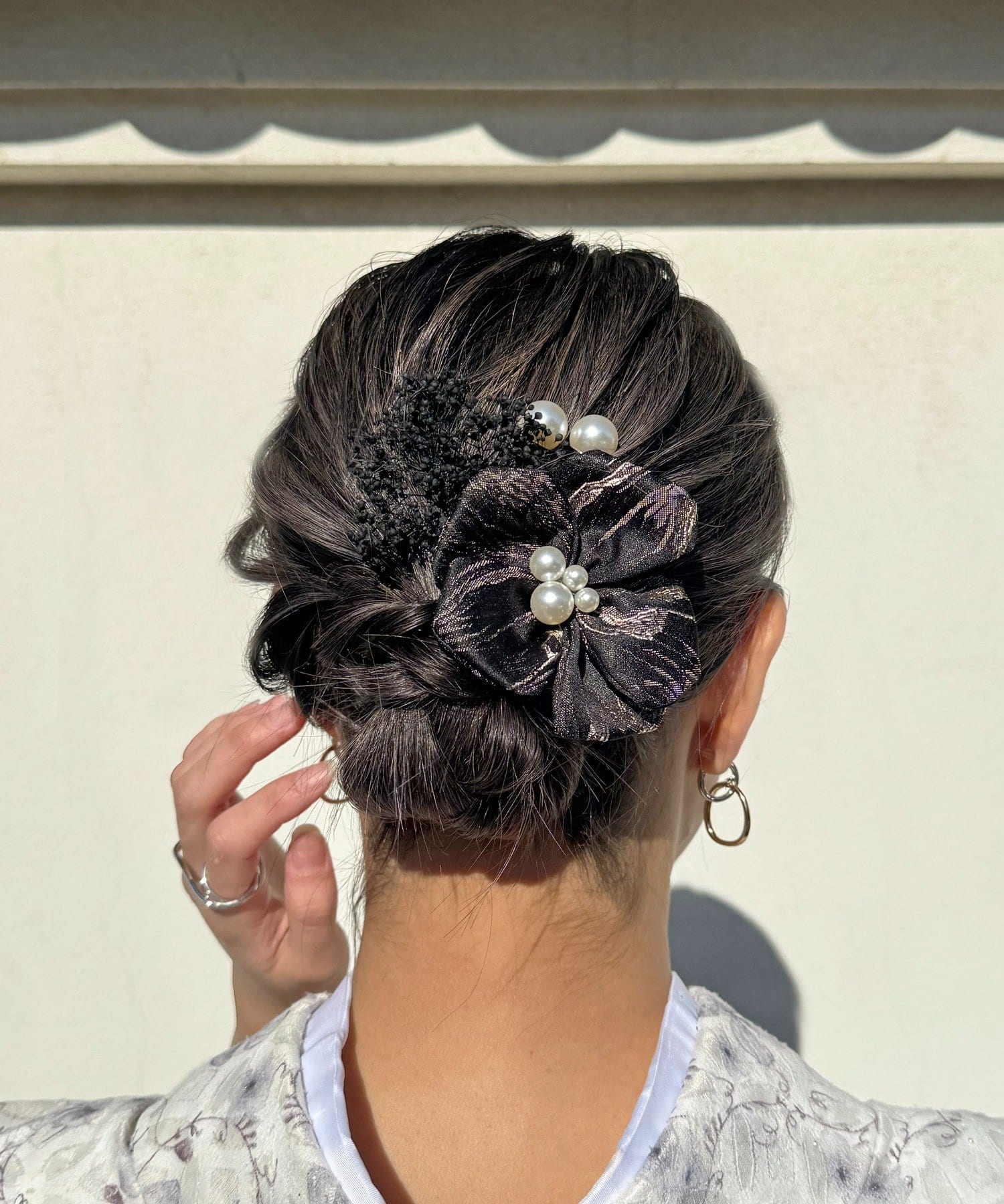 Lattice(ラティス) 【和装におすすめ/オケージョン】フラワークリップ/Uピンセット(4P)