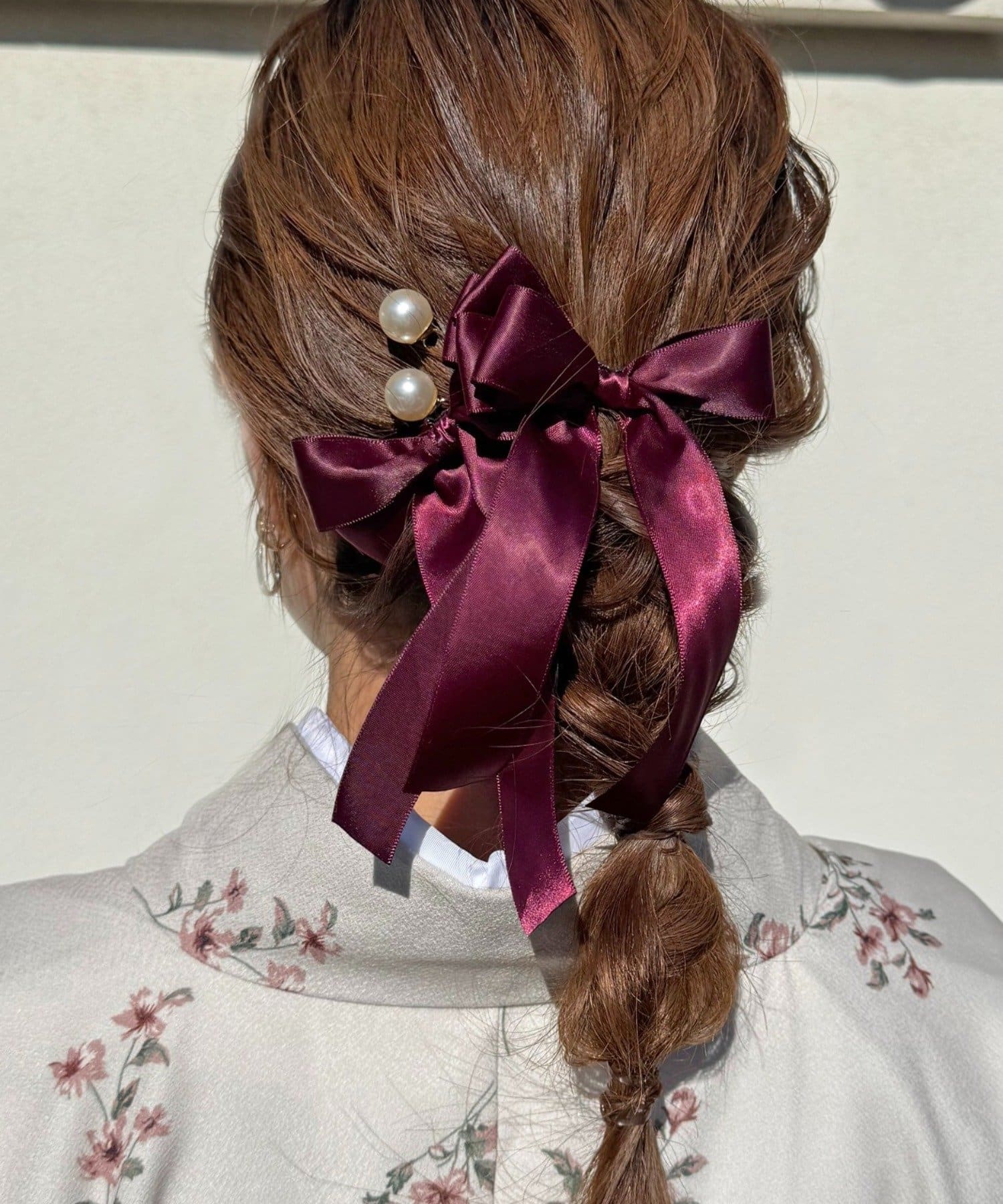 Lattice(ラティス) 【和装におすすめ/オケージョン】サテンリボンUピンセット(4P)