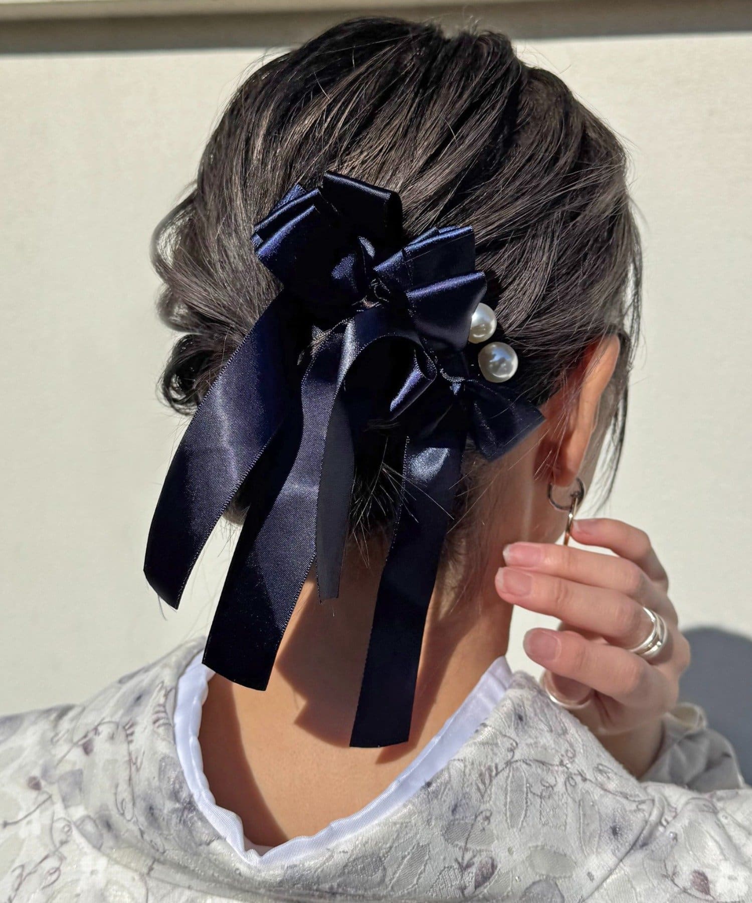 Lattice(ラティス) 【和装におすすめ/オケージョン】サテンリボンUピンセット(4P)