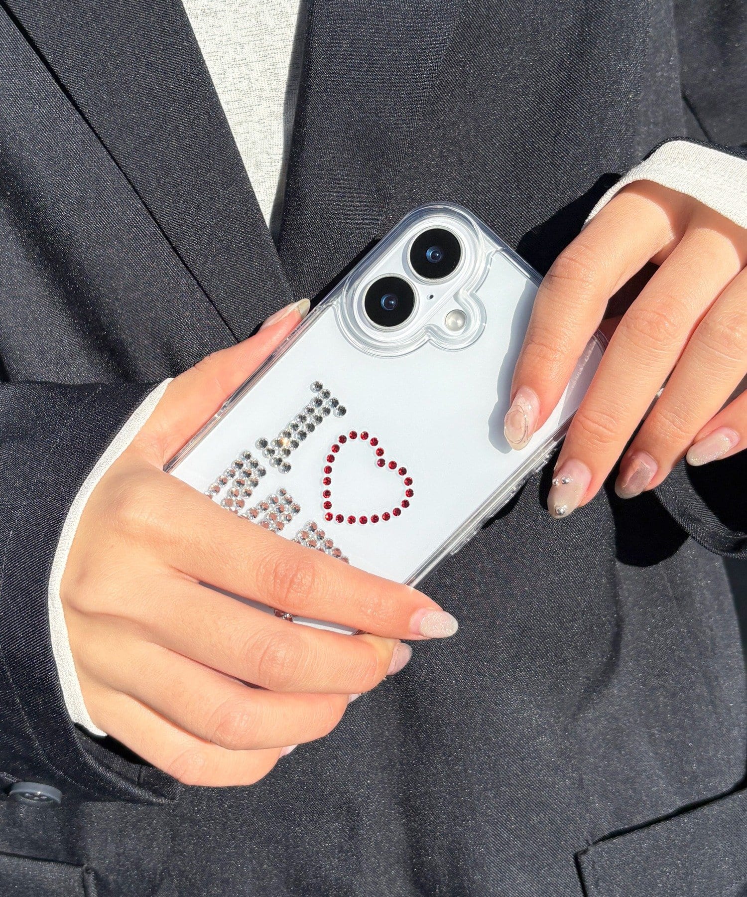 Lattice(ラティス) ストーンデザインスマホケース(iPhone16)