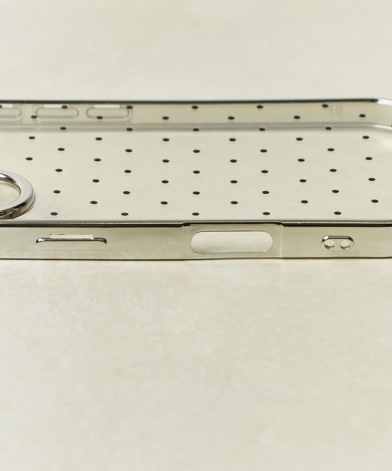 Lattice(ラティス) クリアドットスマホケース(iPhone16)