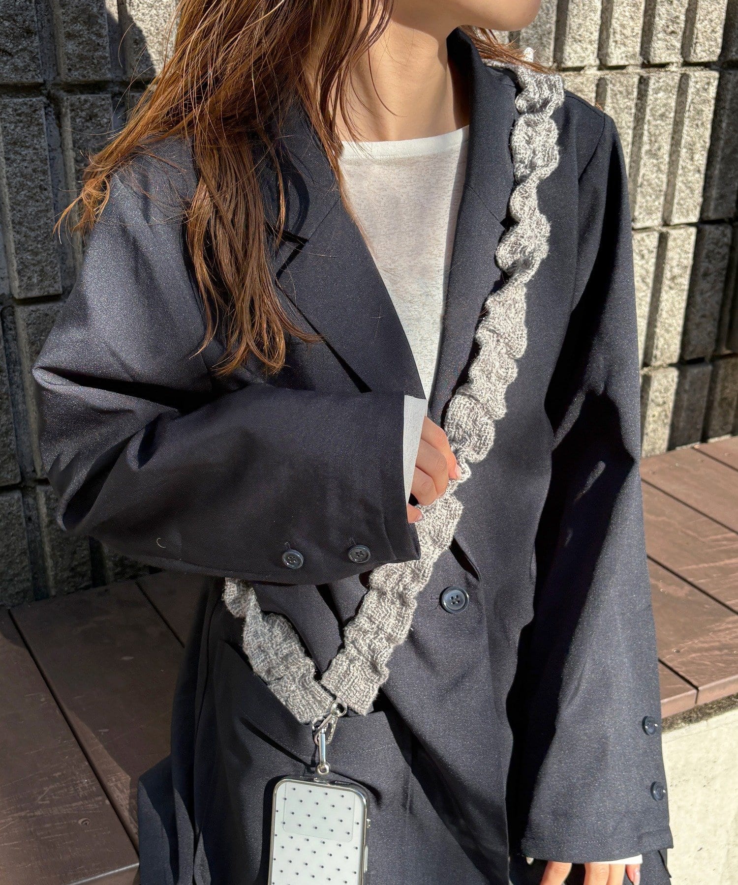 Lattice(ラティス) ツィードマルチショルダー