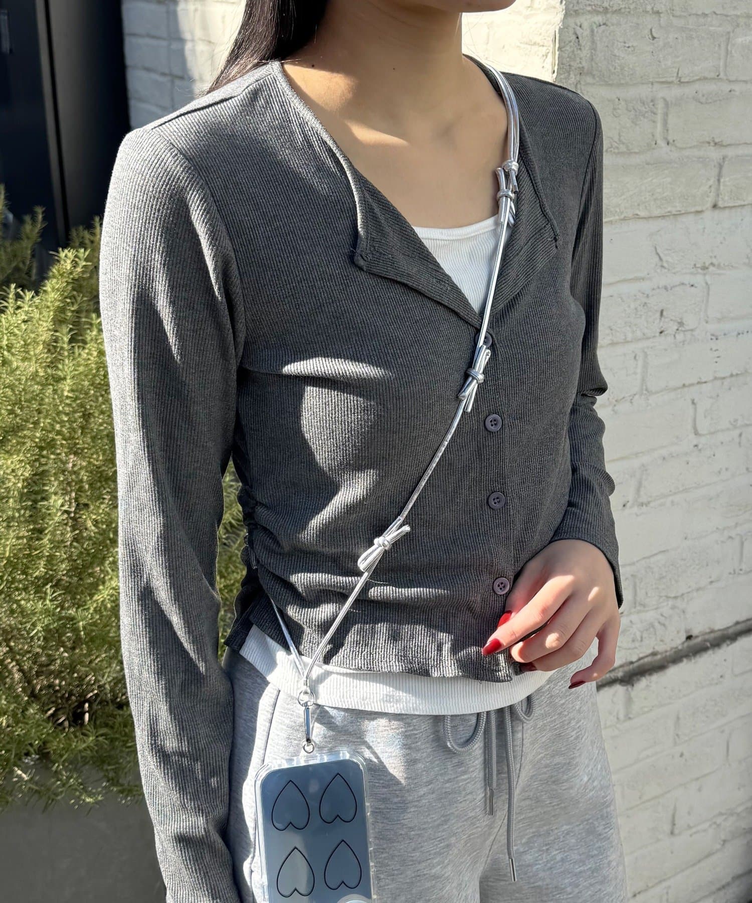 Lattice(ラティス) エコレザーリボンマルチショルダー