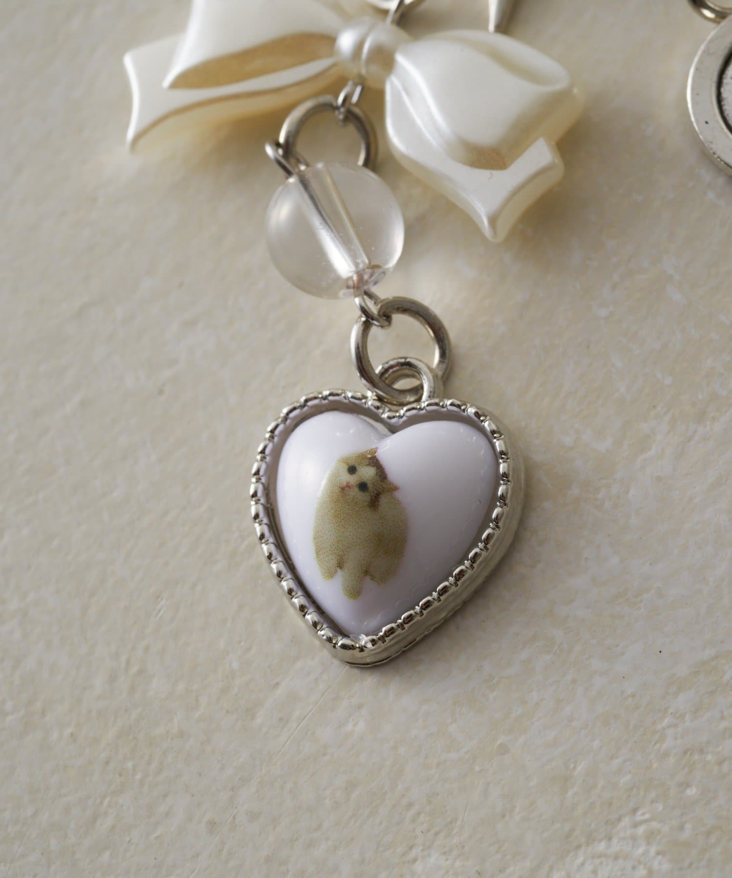 Lattice(ラティス) キャットリボンチャーム