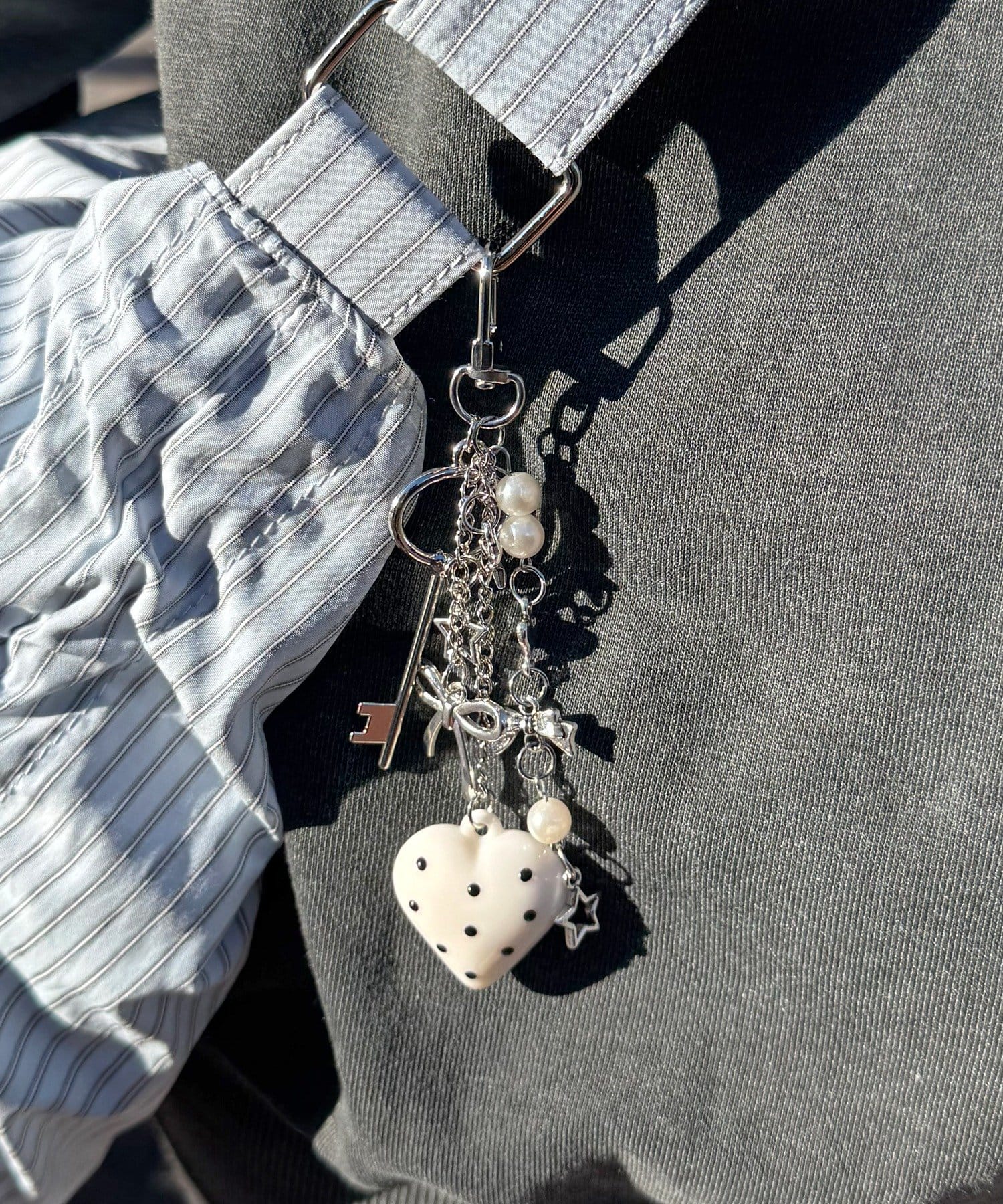 Lattice(ラティス) ドットハートチャーム