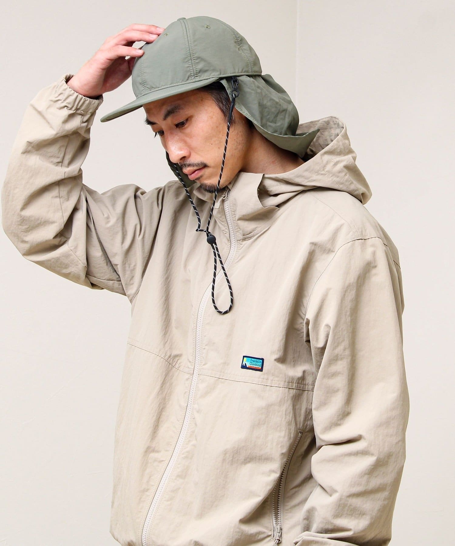 FREDY & GLOSTER(フレディ アンド グロスター) 【シェイド着脱で2WAY】NYLON SHADE CAP