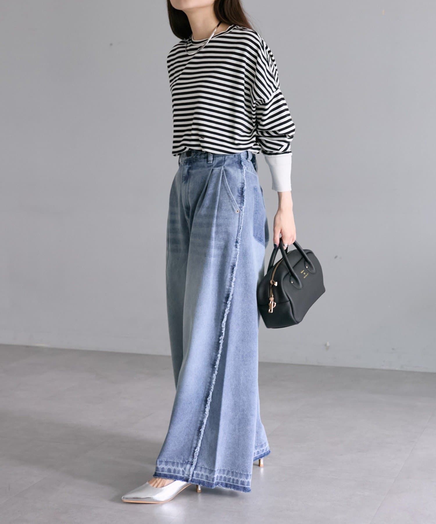 PUAL CE CIN(ピュアルセシン) 【リバイバル】万能レイヤードカットソー