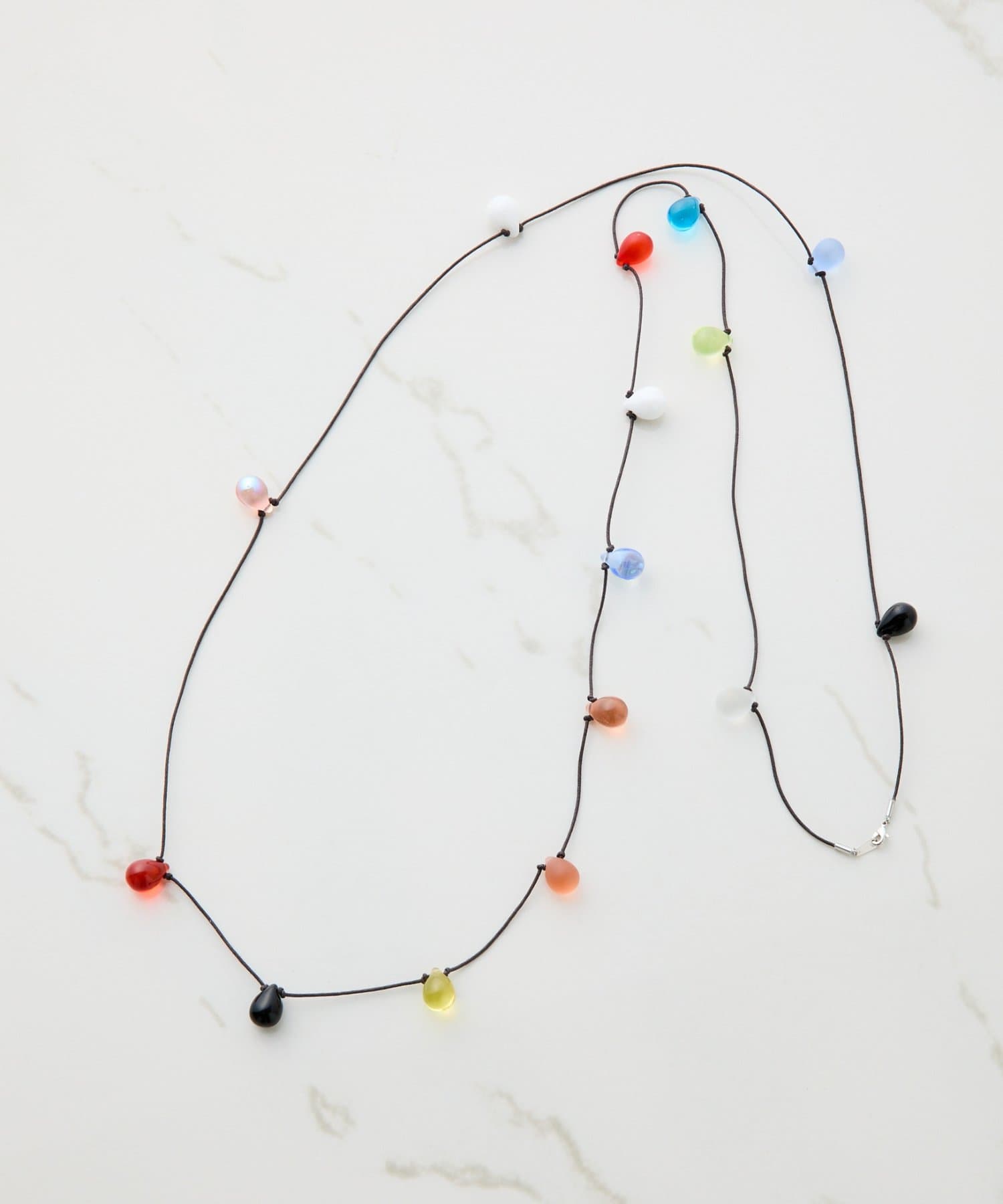 COLLAGE GALLARDAGALANTE(コラージュ ガリャルダガランテ) 【CEPIE./セピエ】ドロップビーズロングネックレス