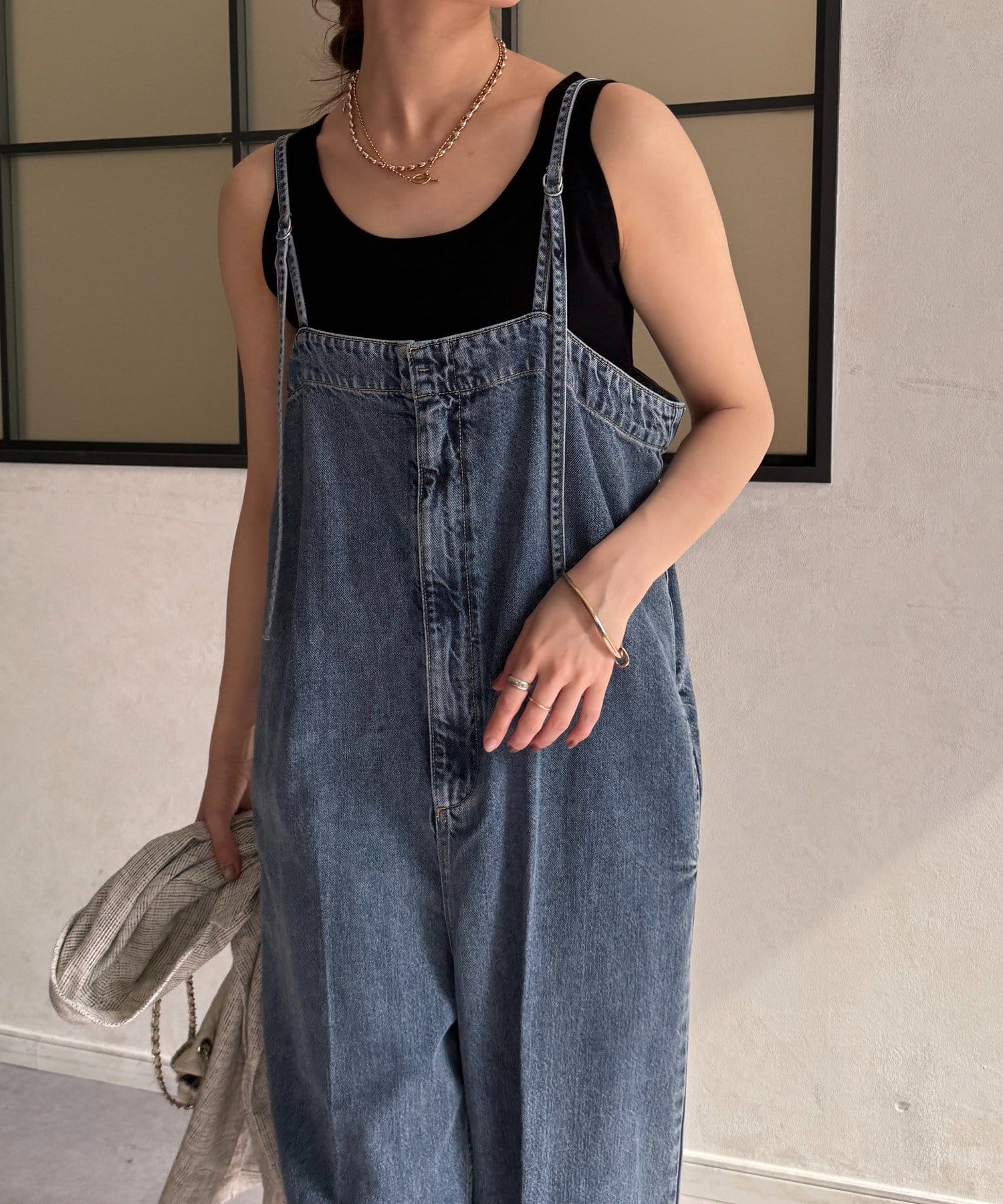 DOUDOU(ドゥドゥ) ハイツイストニットタンク