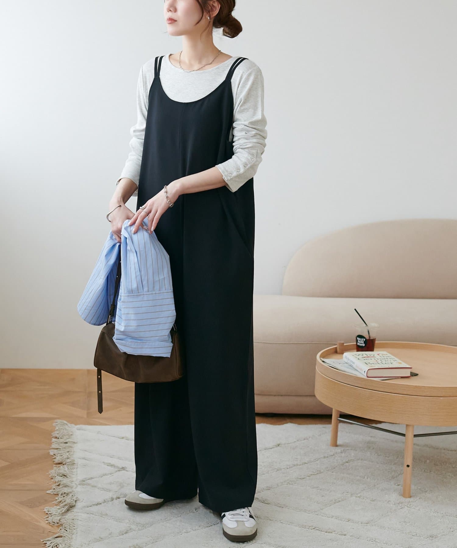 DISCOAT(ディスコート) 【大人イージー◎】とろみサロペット