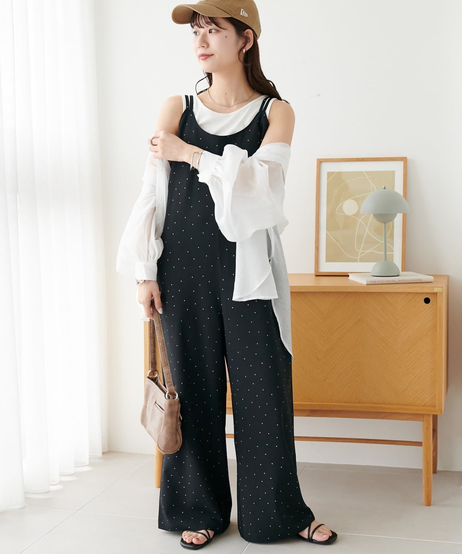 DISCOAT(ディスコート) 【大人イージー◎】とろみサロペット