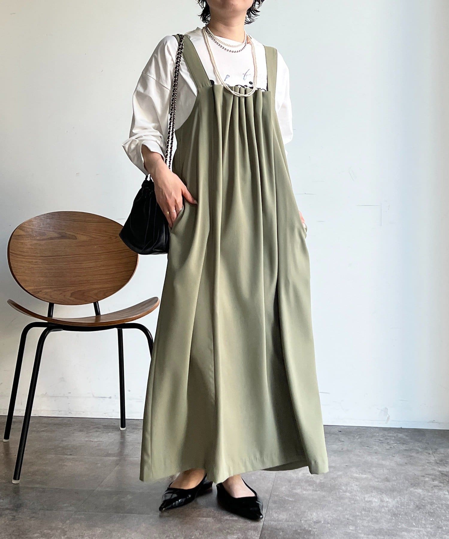 un dix cors(アンディコール) フロントタックジャンスカ