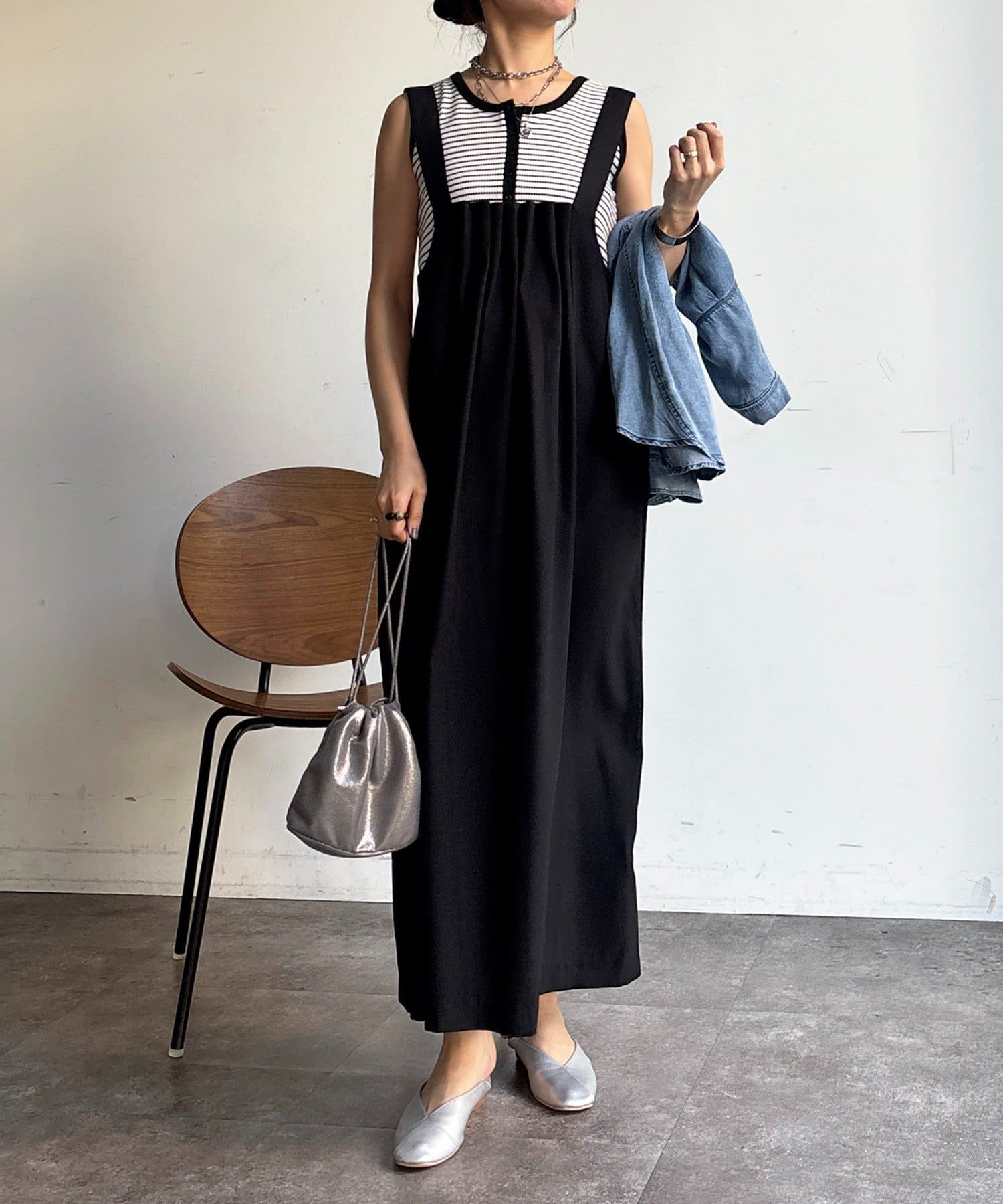 un dix cors(アンディコール) フロントタックジャンスカ