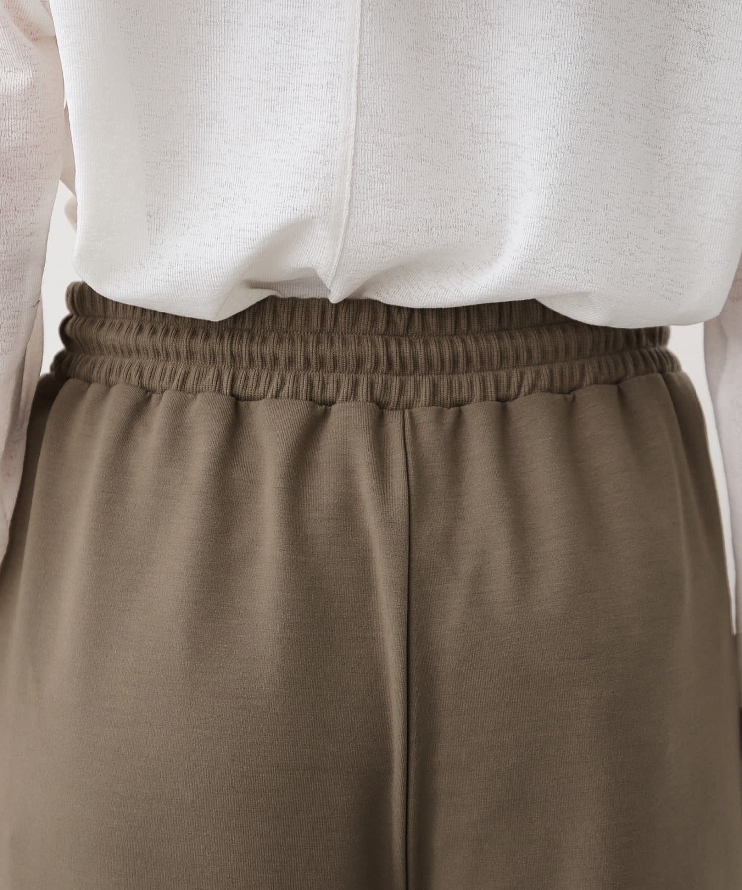 DISCOAT(ディスコート) 【接触冷感】センタープレスカットワイドパンツ