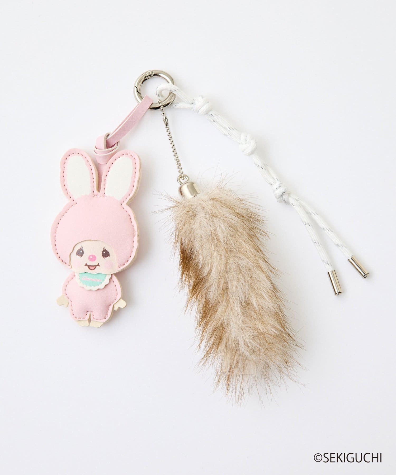 CIAOPANIC TYPY(チャオパニックティピー) :【モンチッチ】アソート柄合皮×ファーチャーム