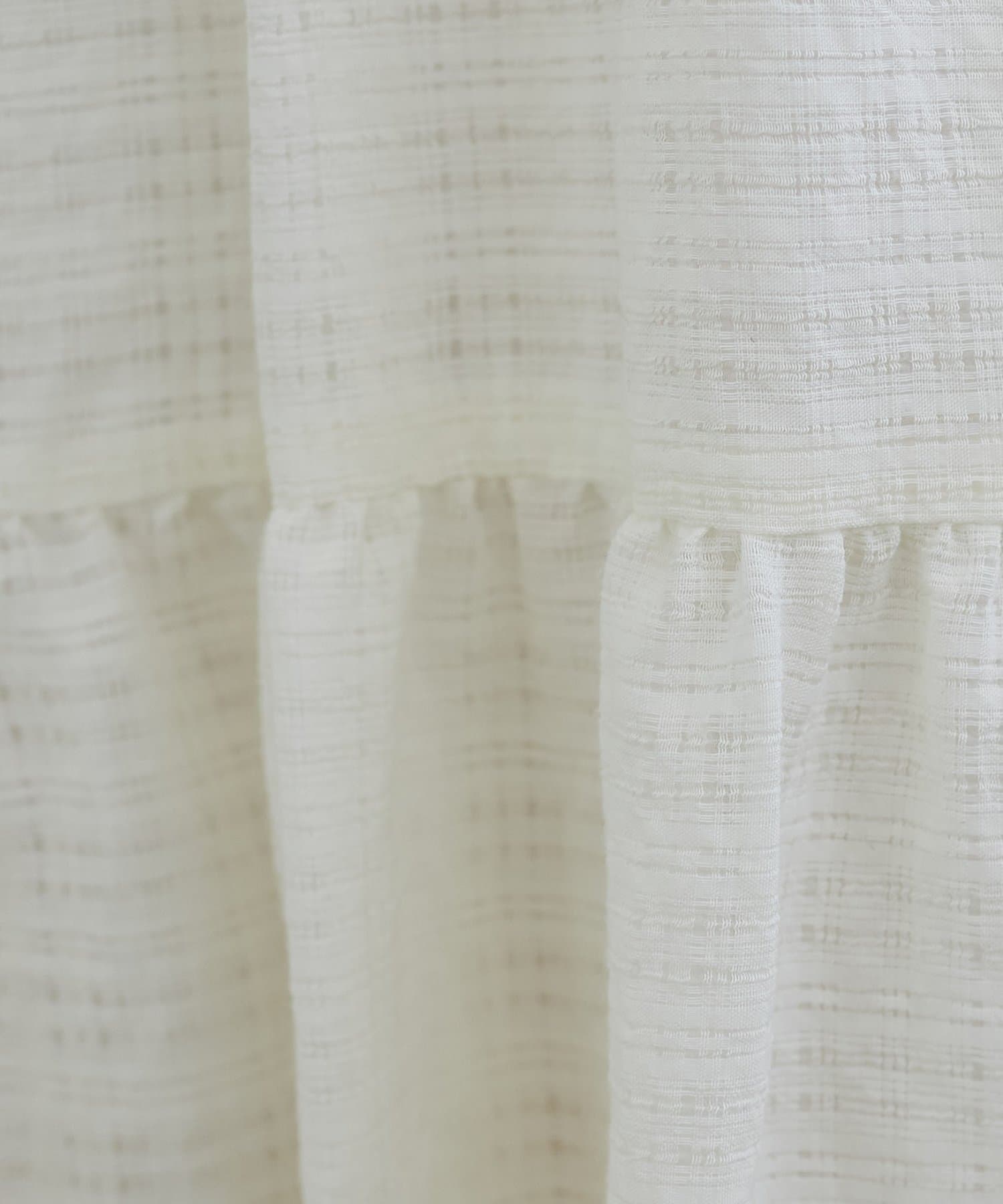 DISCOAT(ディスコート) 【marusara】シアーチェックティアードスカート