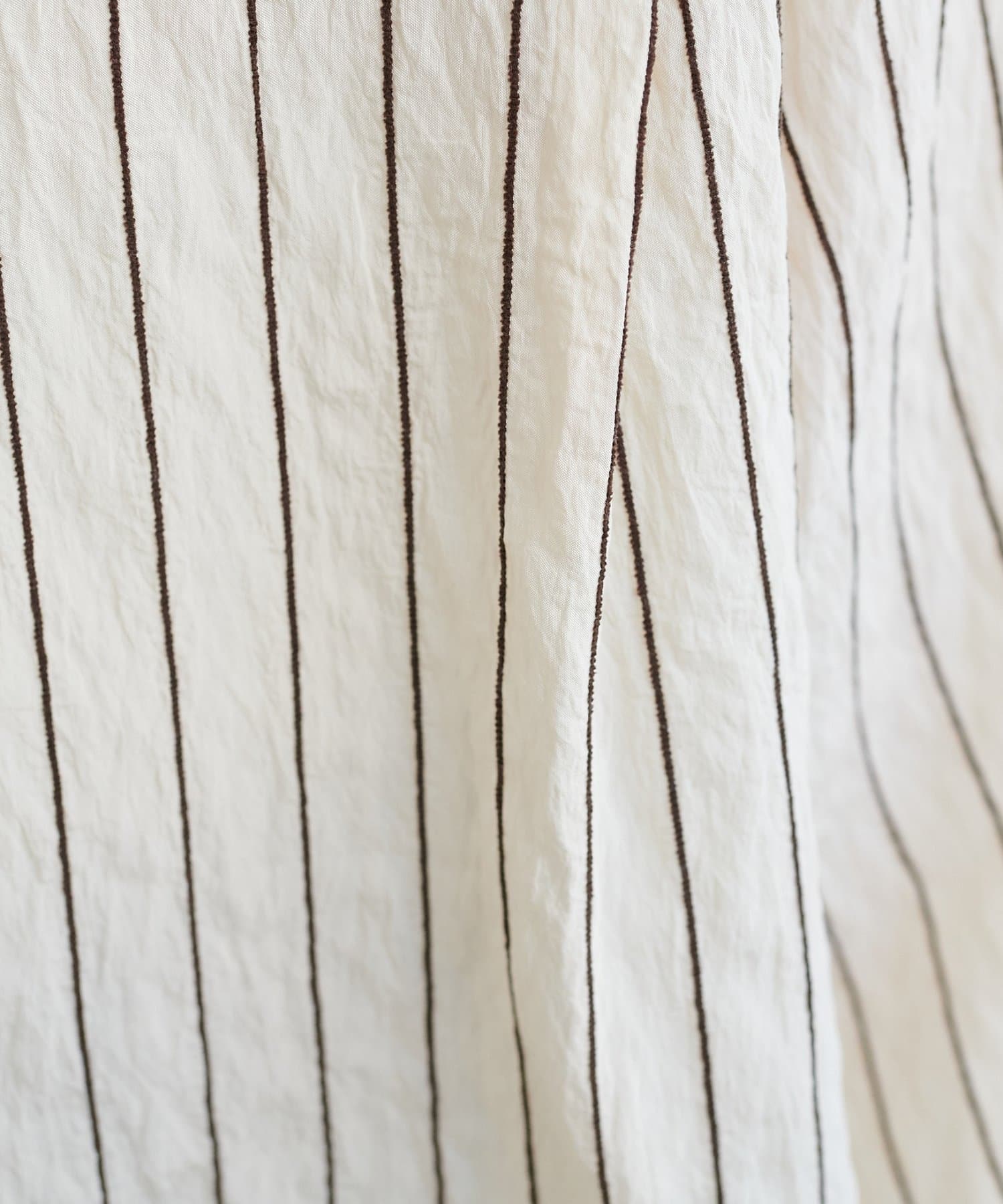 DISCOAT(ディスコート) 【marusara】モールストライプシャツ