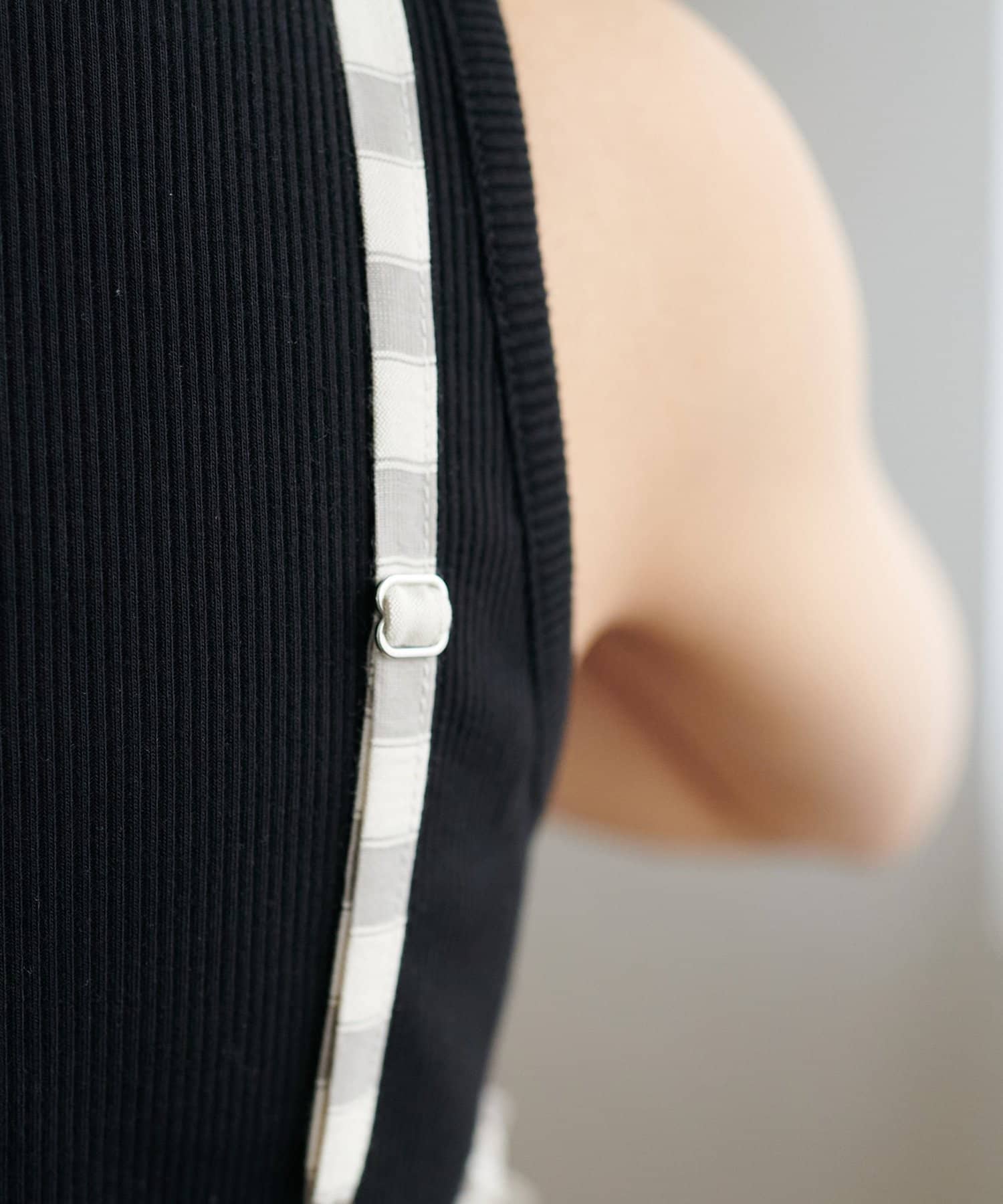 DISCOAT(ディスコート) 【marusara】シアーストライプキャミチュニック