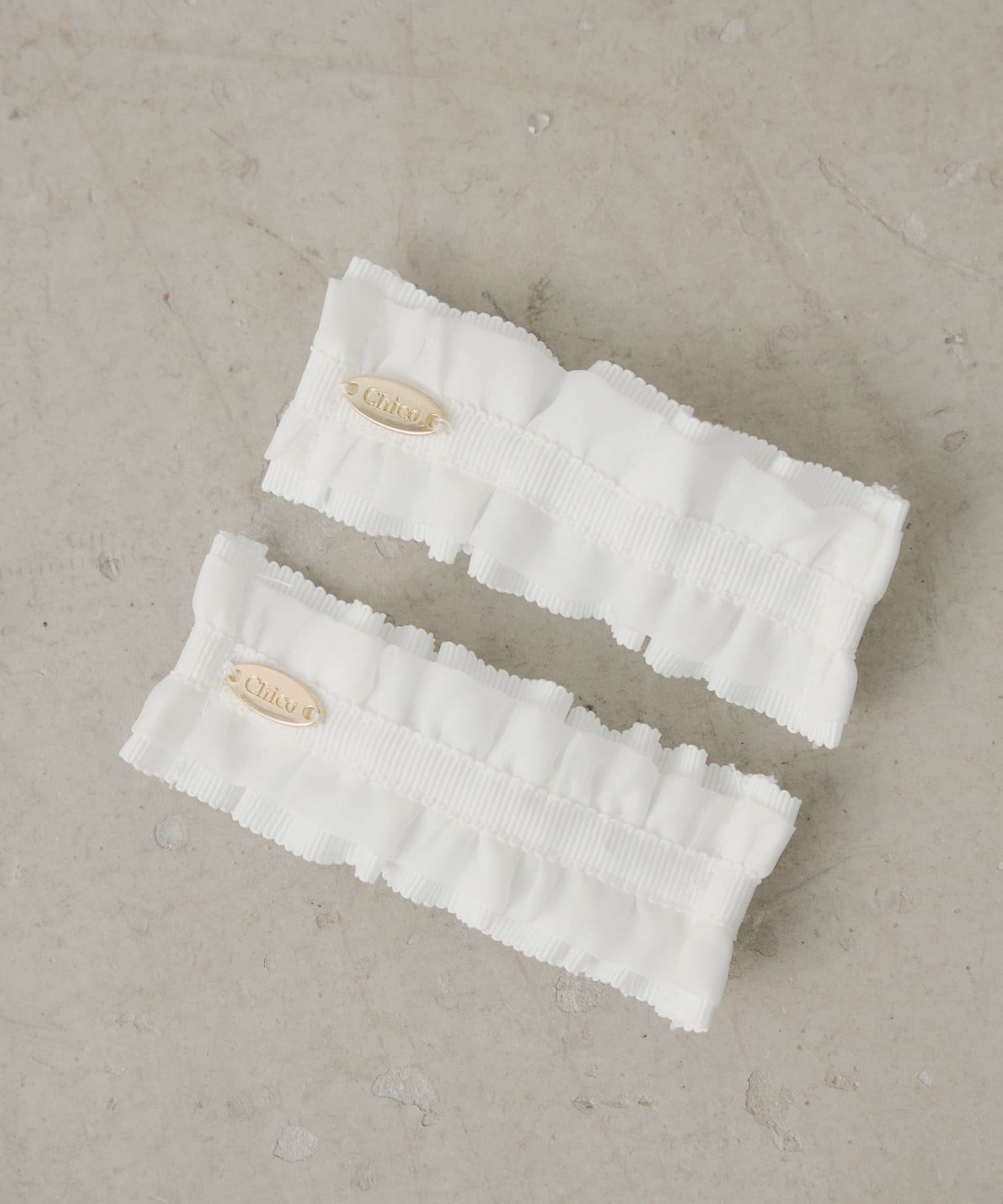 Chico(チコ) ギャザーフリルバレッタセット