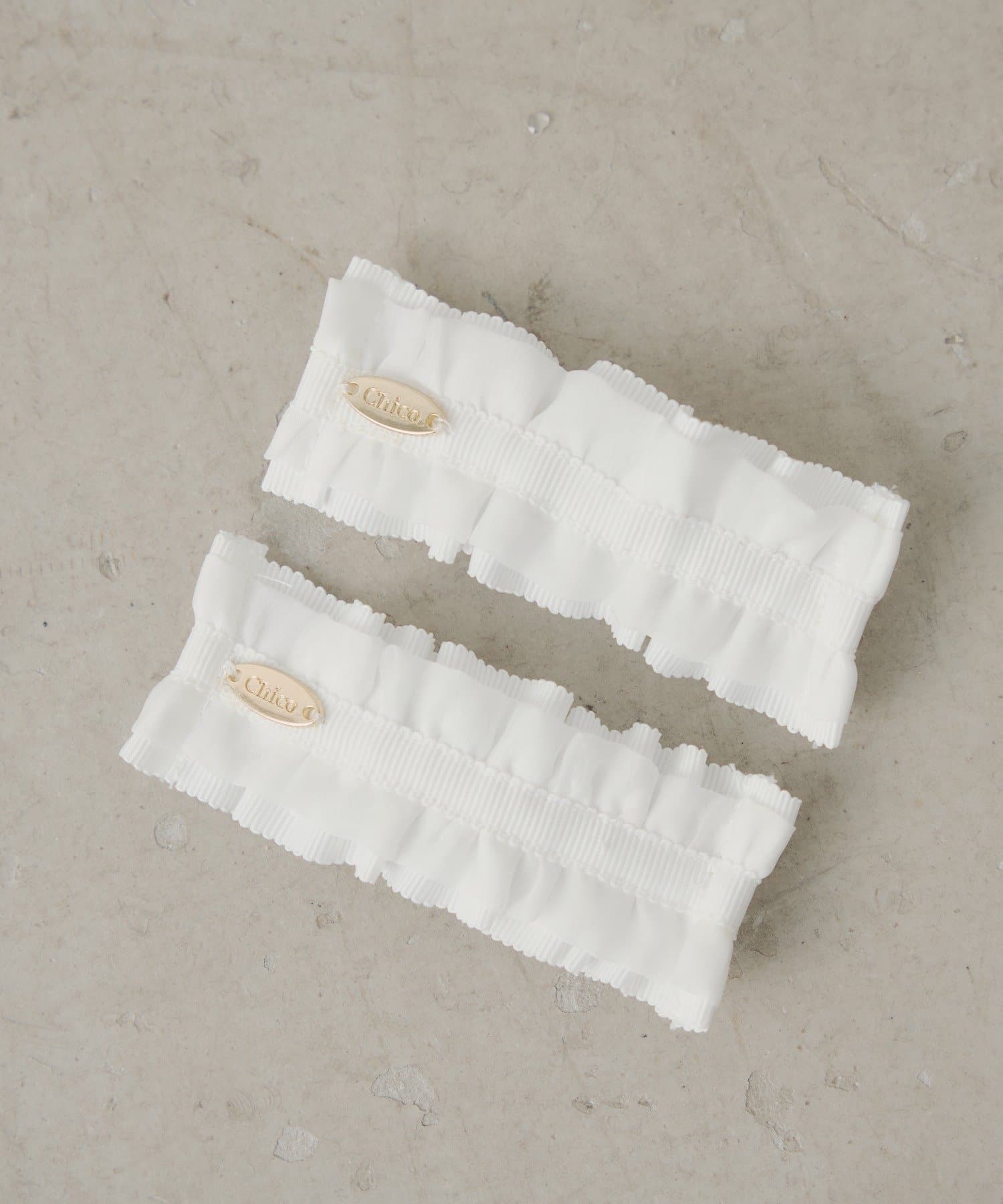 Chico(チコ) ギャザーフリルバレッタセット