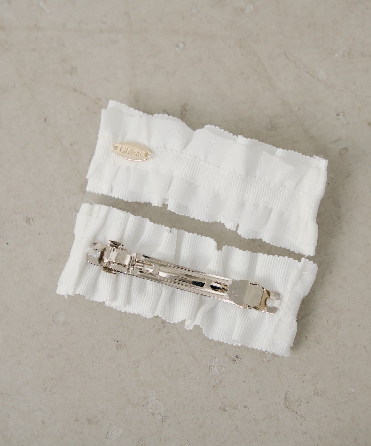 Chico(チコ) ギャザーフリルバレッタセット