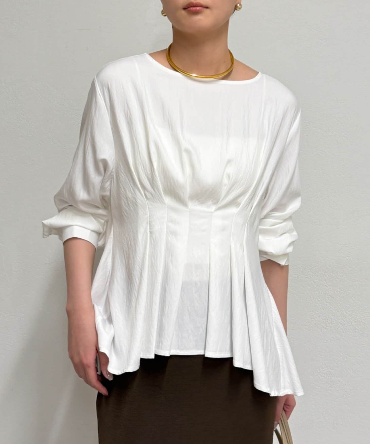 LOUNGEDRESS(ラウンジドレス) Aラインペプラムブラウス