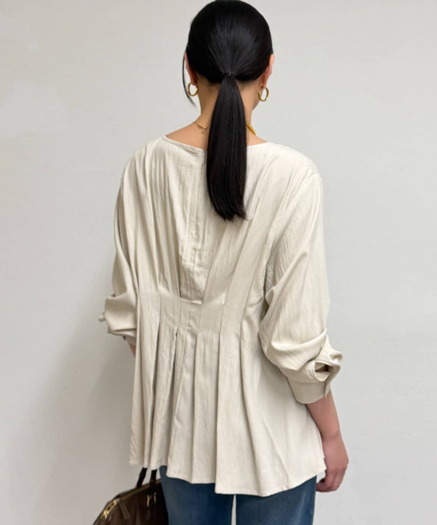 LOUNGEDRESS(ラウンジドレス) Aラインペプラムブラウス