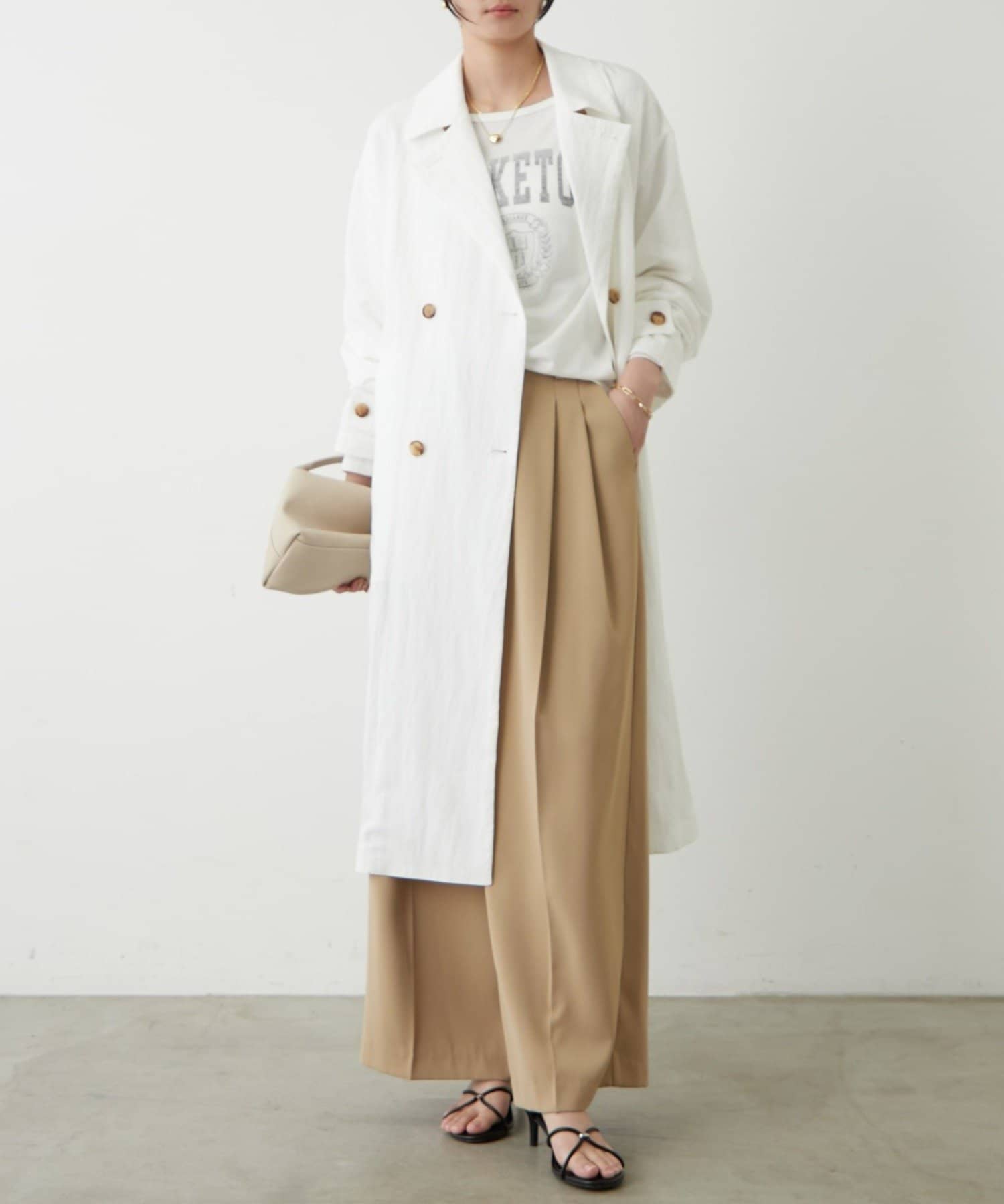 LOUNGEDRESS(ラウンジドレス) タフタトレンチコート