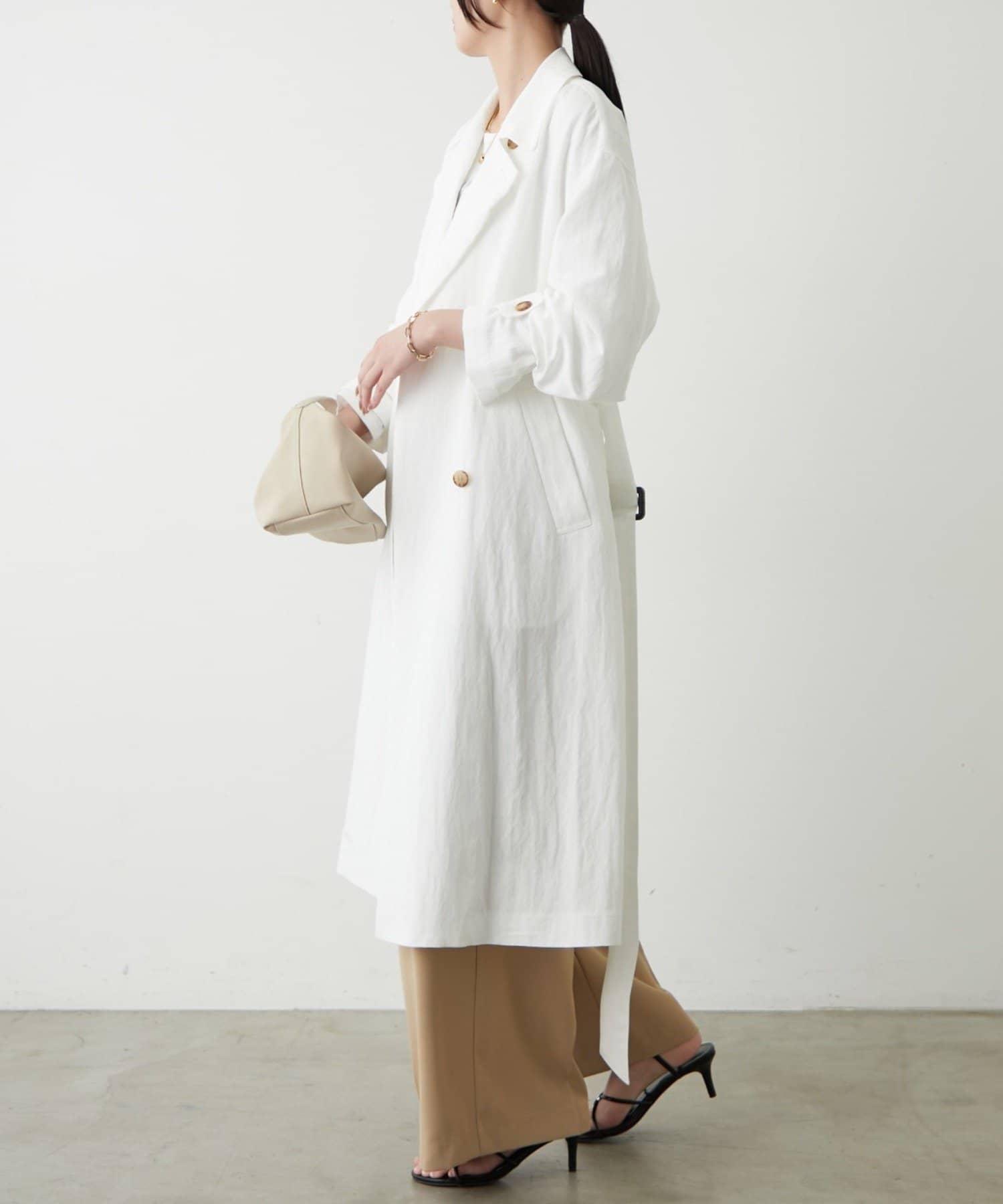 LOUNGEDRESS(ラウンジドレス) タフタトレンチコート