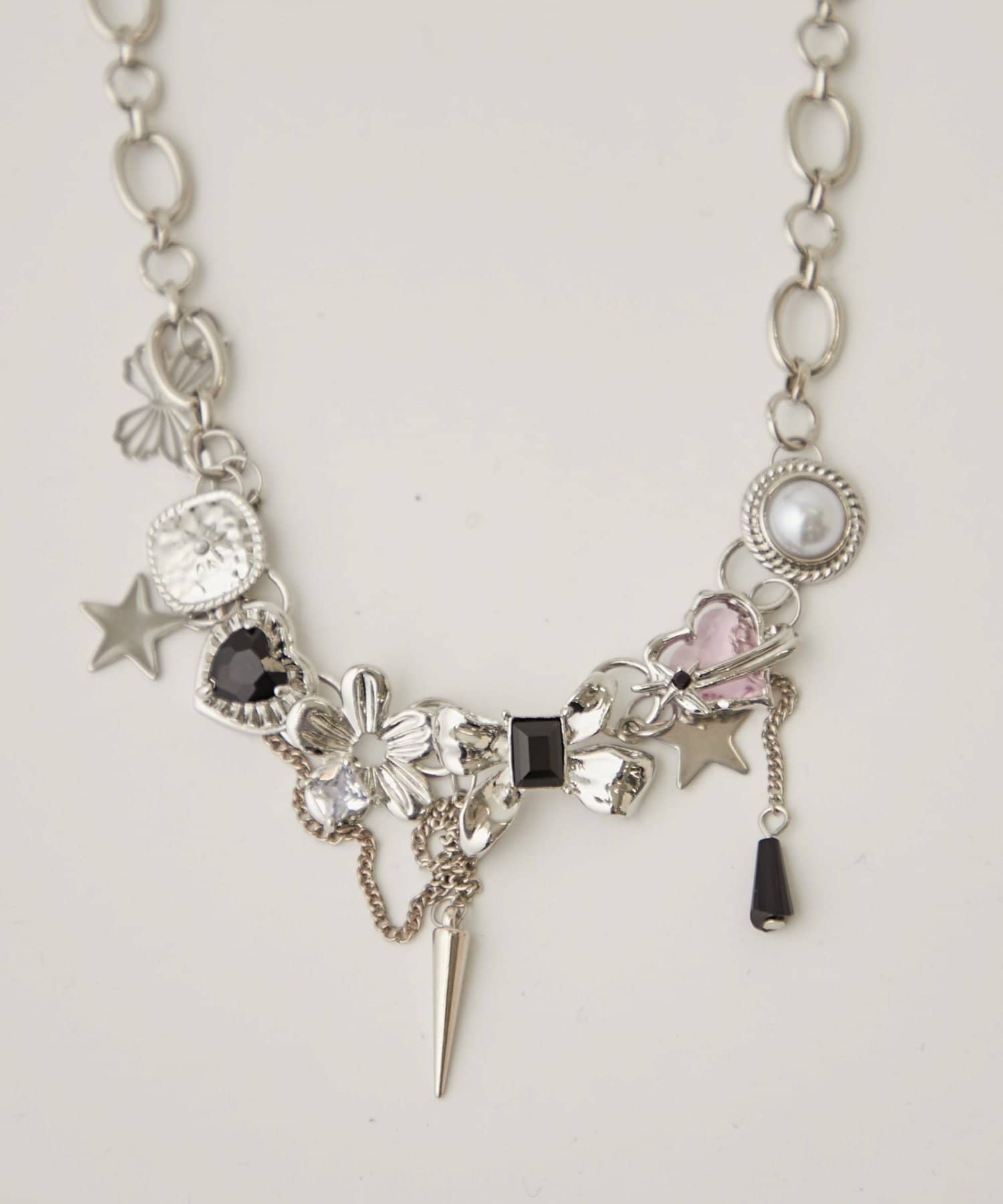 WHO’S WHO gallery(フーズフーギャラリー) MIXED MOTIF NECKLACE