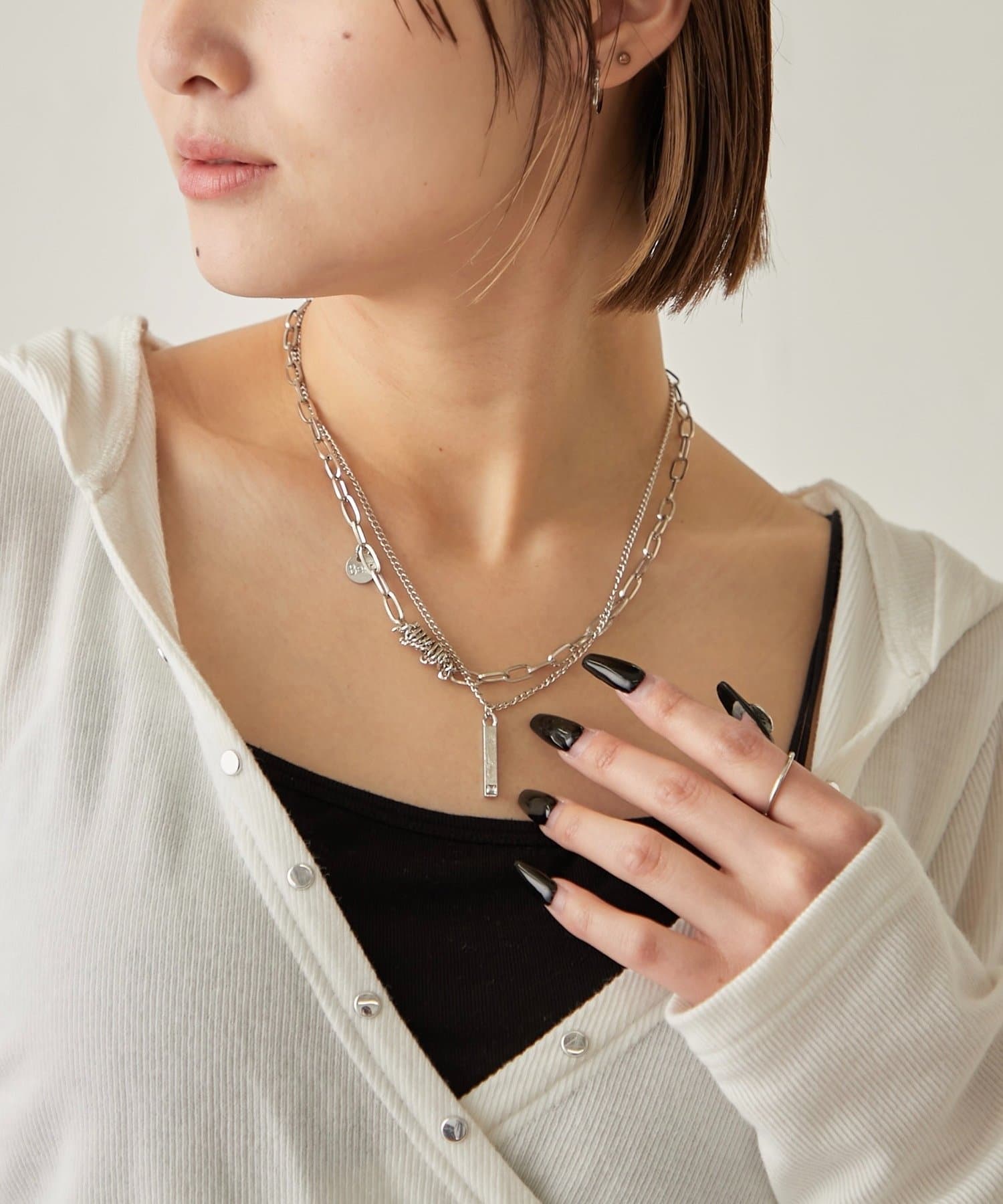 WHO’S WHO gallery(フーズフーギャラリー) DOUDLE-LAYER NECKLACE