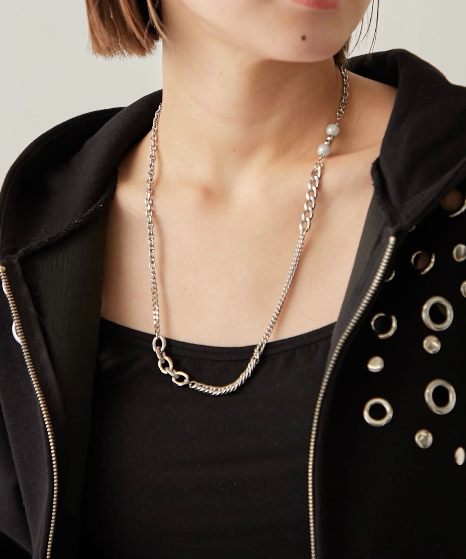 WHO’S WHO gallery(フーズフーギャラリー) MIXED CHAIN NECKLACE